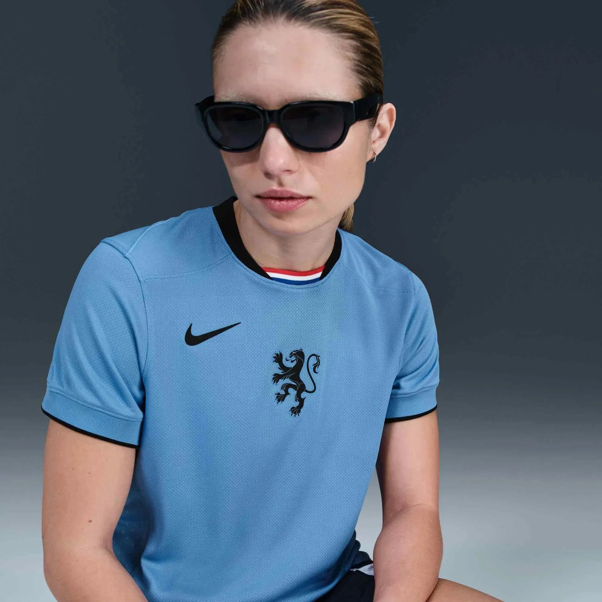 Nike 2025 Netherlands Women's Stadium Away Soccer Jersey 4