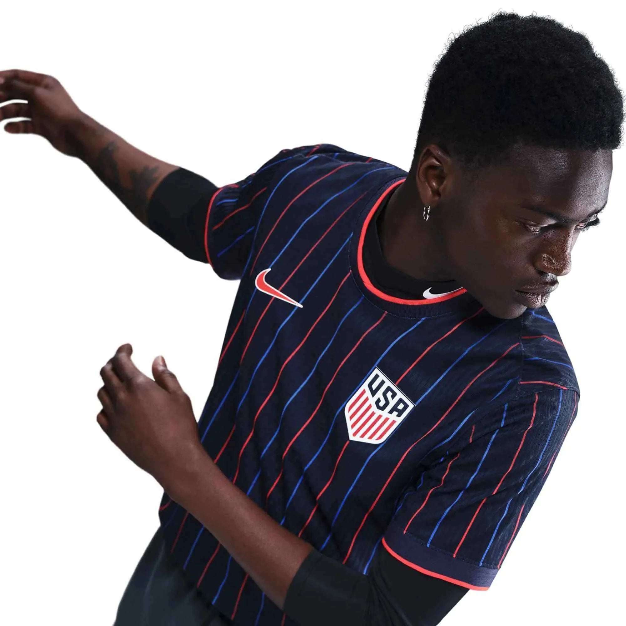 Nike 2025 USMNT Men's Authentic Away Soccer Jersey 5
