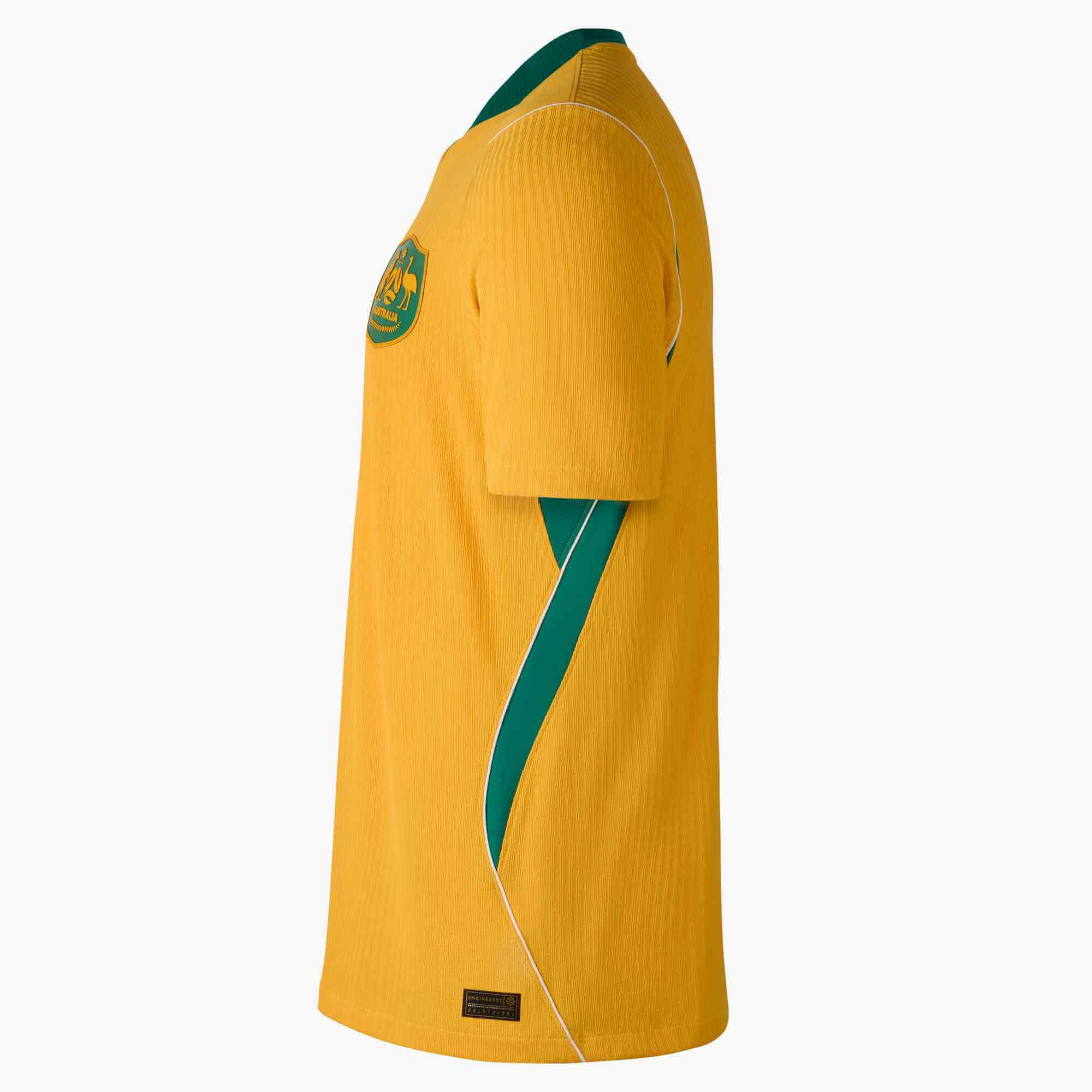 Nike 2026 Australia Men's Authentic Home Soccer Jersey 2