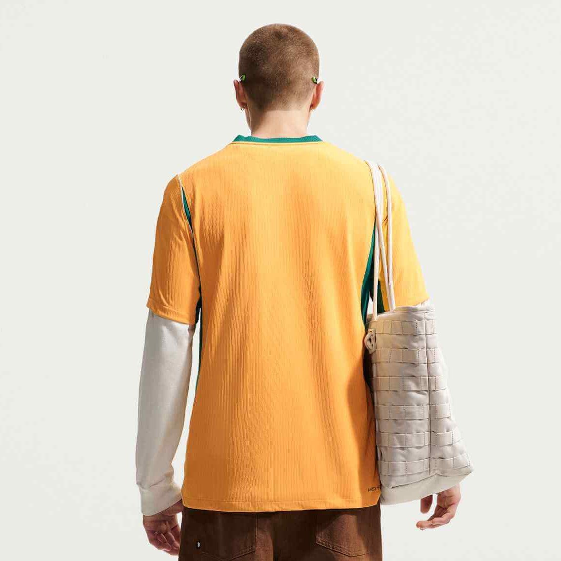 Nike 2026 Australia Men's Authentic Home Soccer Jersey 5