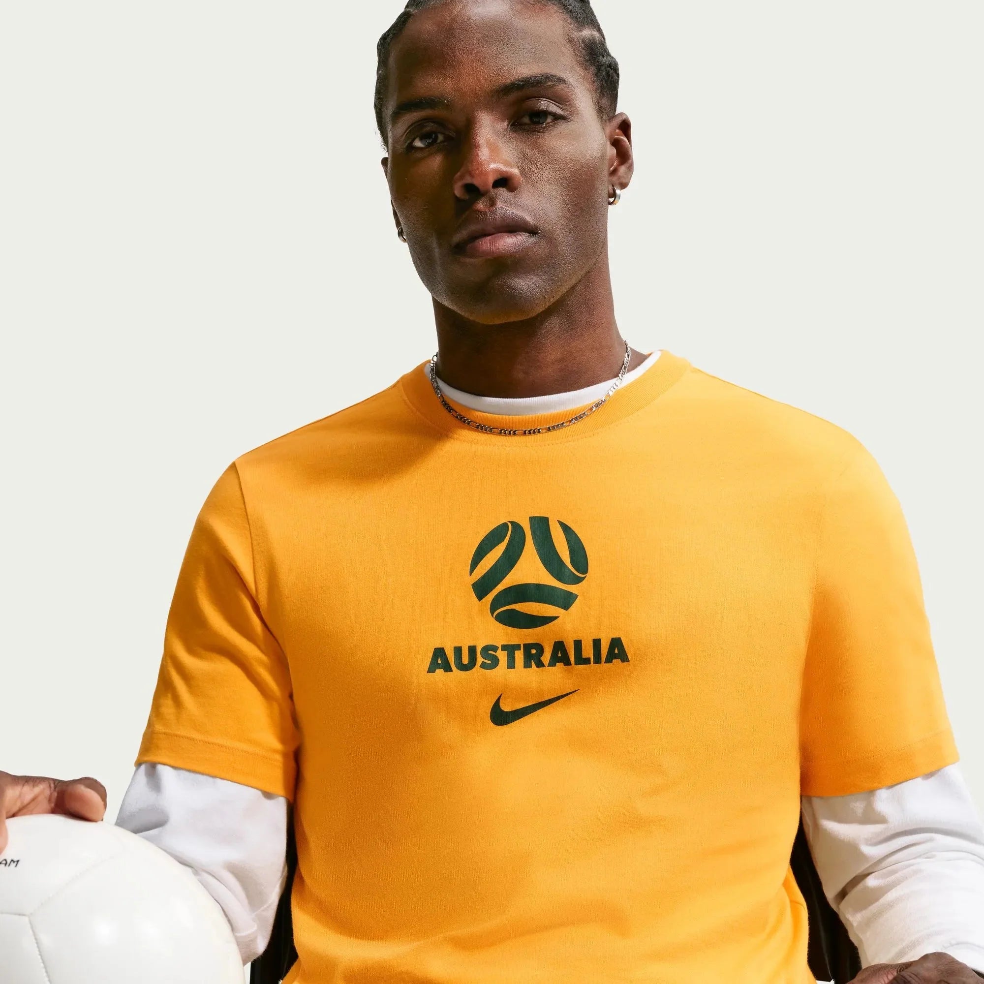 Nike 2026 Australia Men's Crest Tee 4