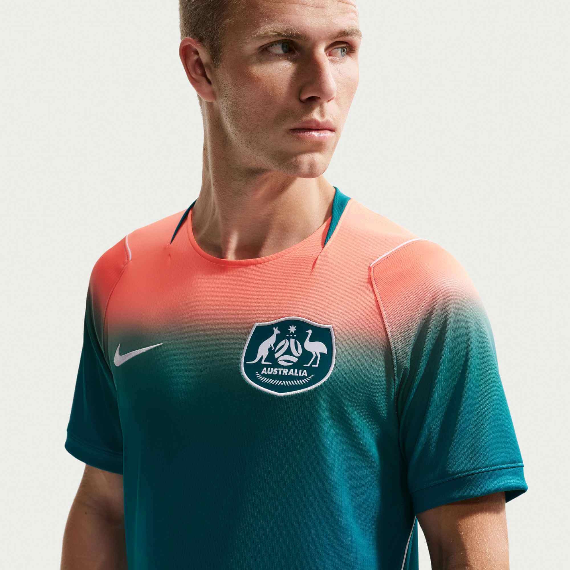 Nike 2026 Australia Men's Stadium Away Soccer Jersey 6