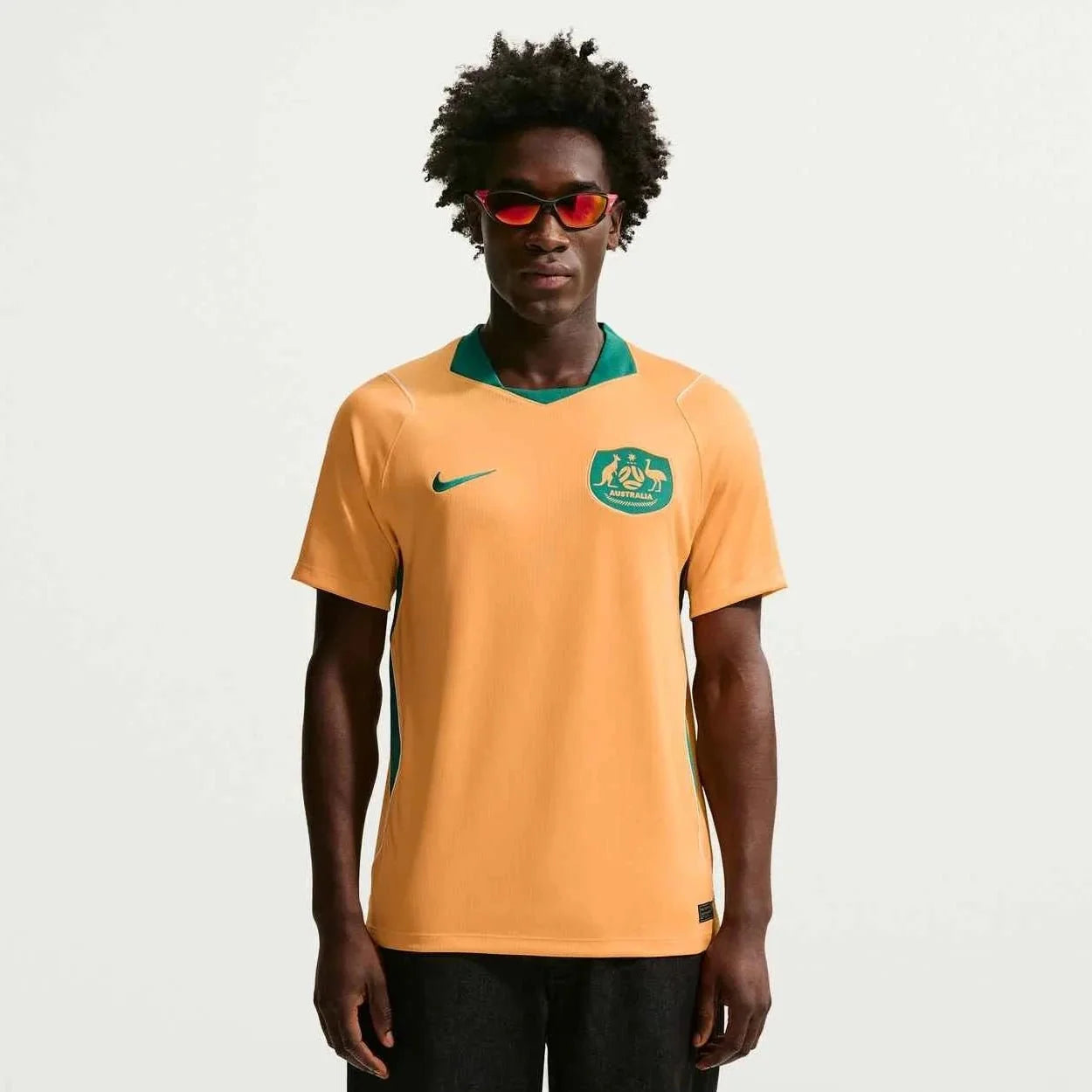 Nike 2026 Australia Men's Stadium Home Soccer Jersey 1