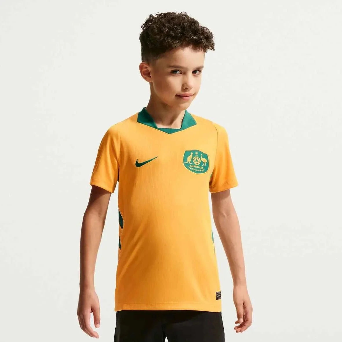 Nike 2026 Australia Youth Stadium Home Soccer Jersey 1