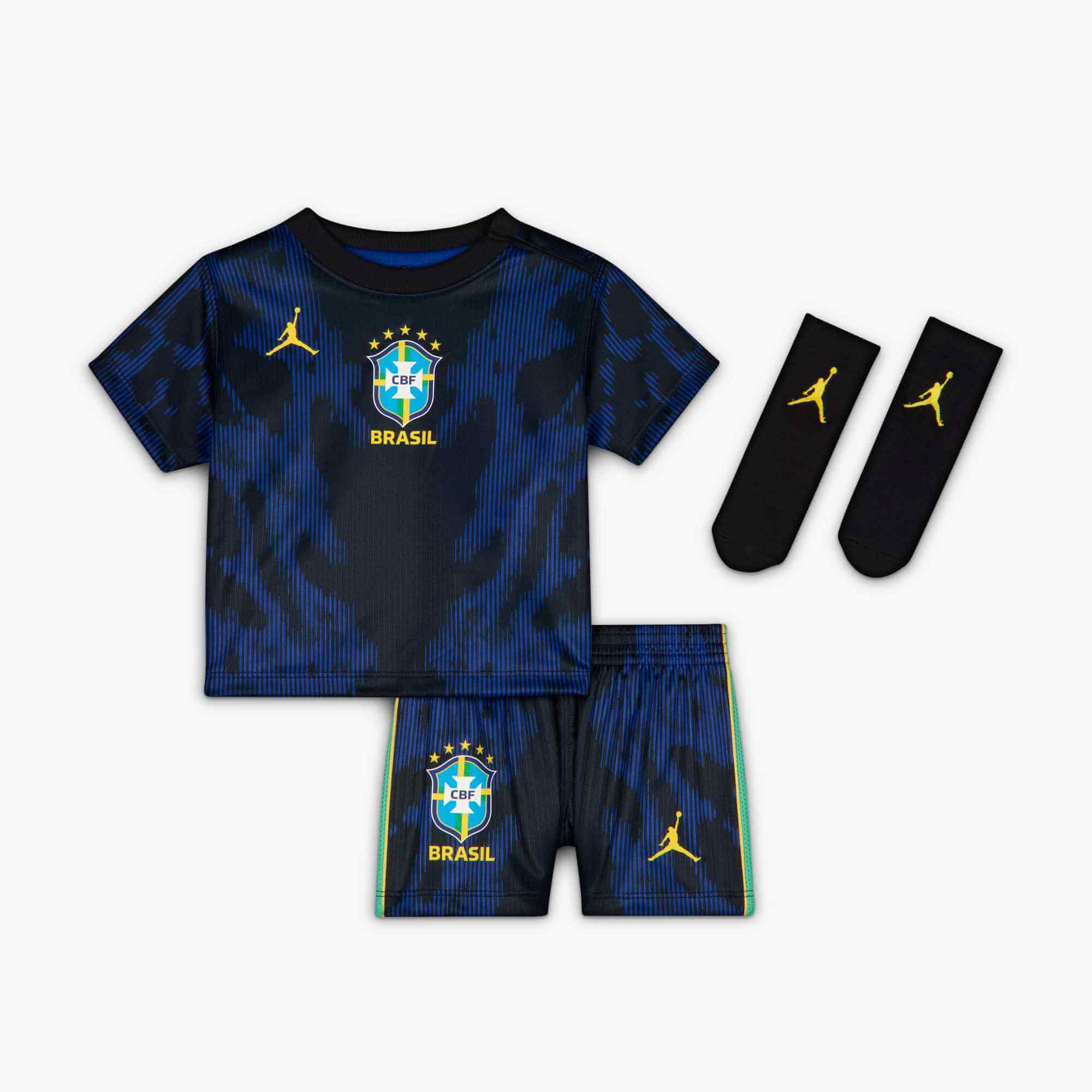 Nike 2026 Brazil Infant Away Kit 1