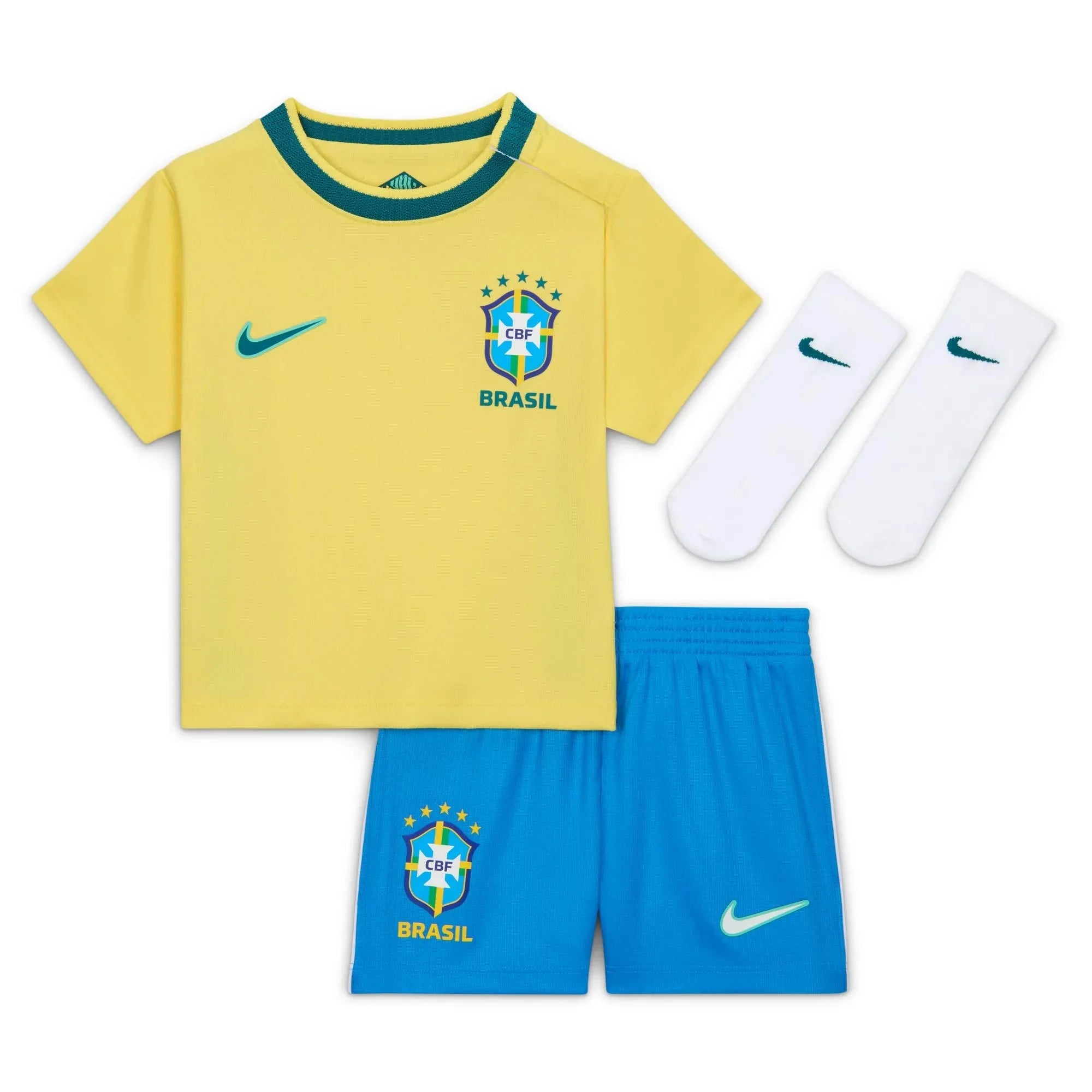 Nike 2026 Brazil Infant Home Kit 1