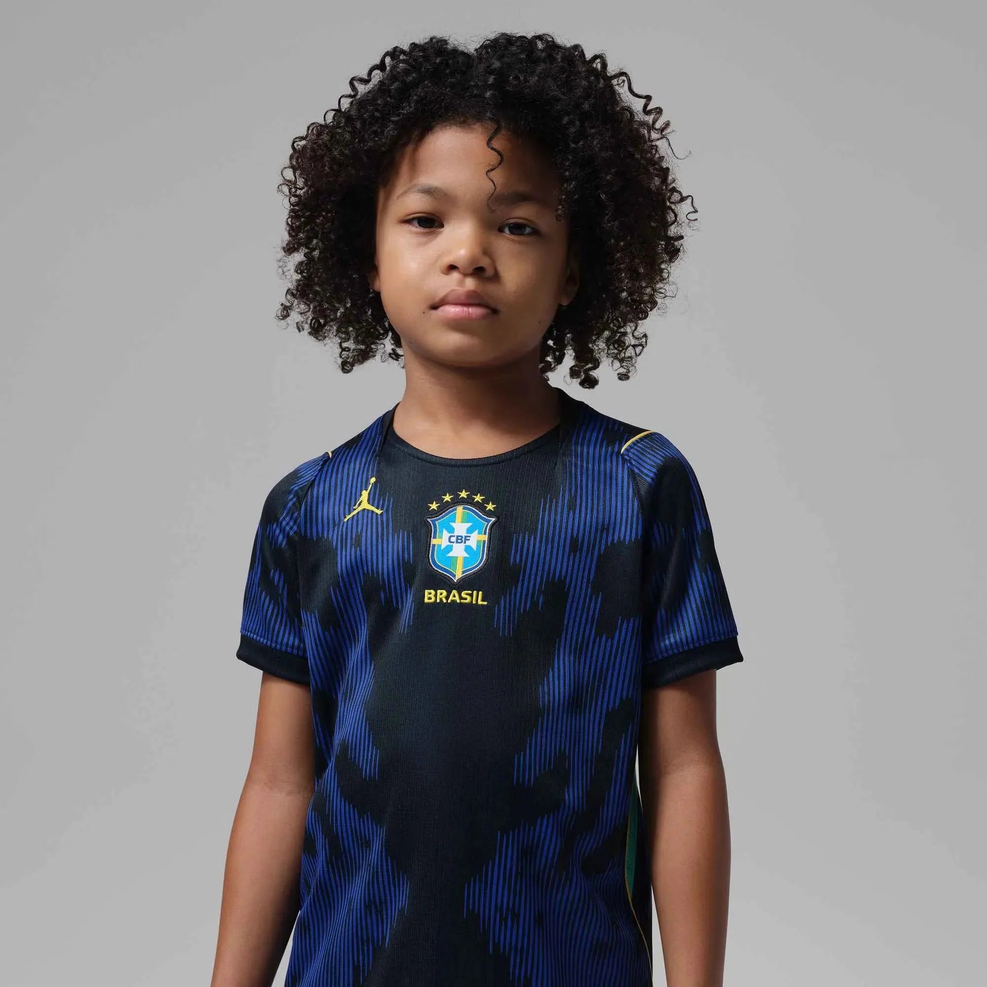 Nike 2026 Brazil Little Kids' Stadium Away Kit 4