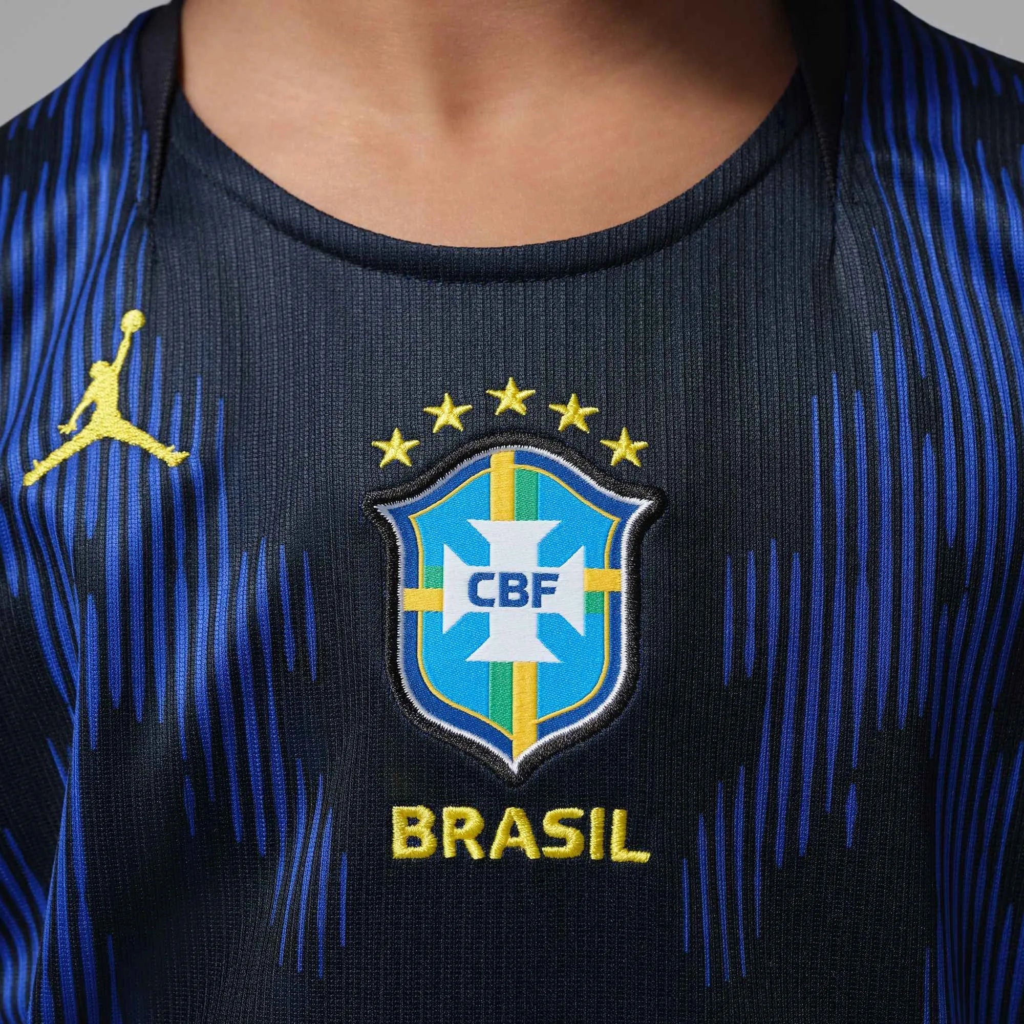 Nike 2026 Brazil Little Kids' Stadium Away Kit 7