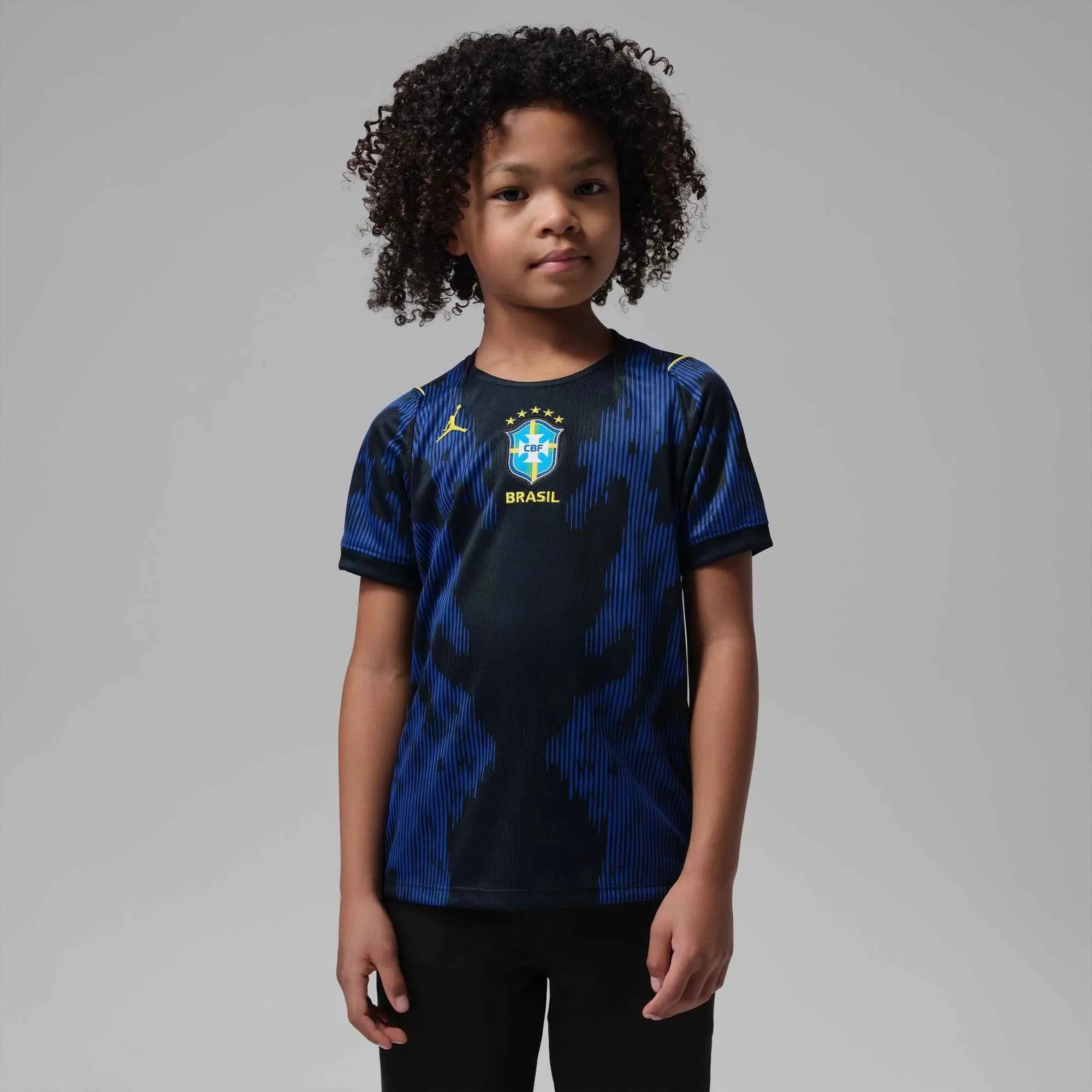 Nike 2026 Brazil Little Kids' Stadium Away Soccer Jersey 3
