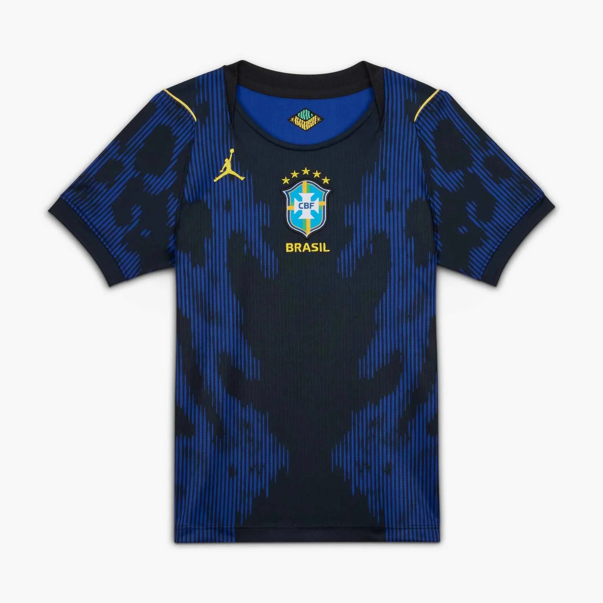 Nike 2026 Brazil Little Kids' Stadium Away Soccer Jersey 1
