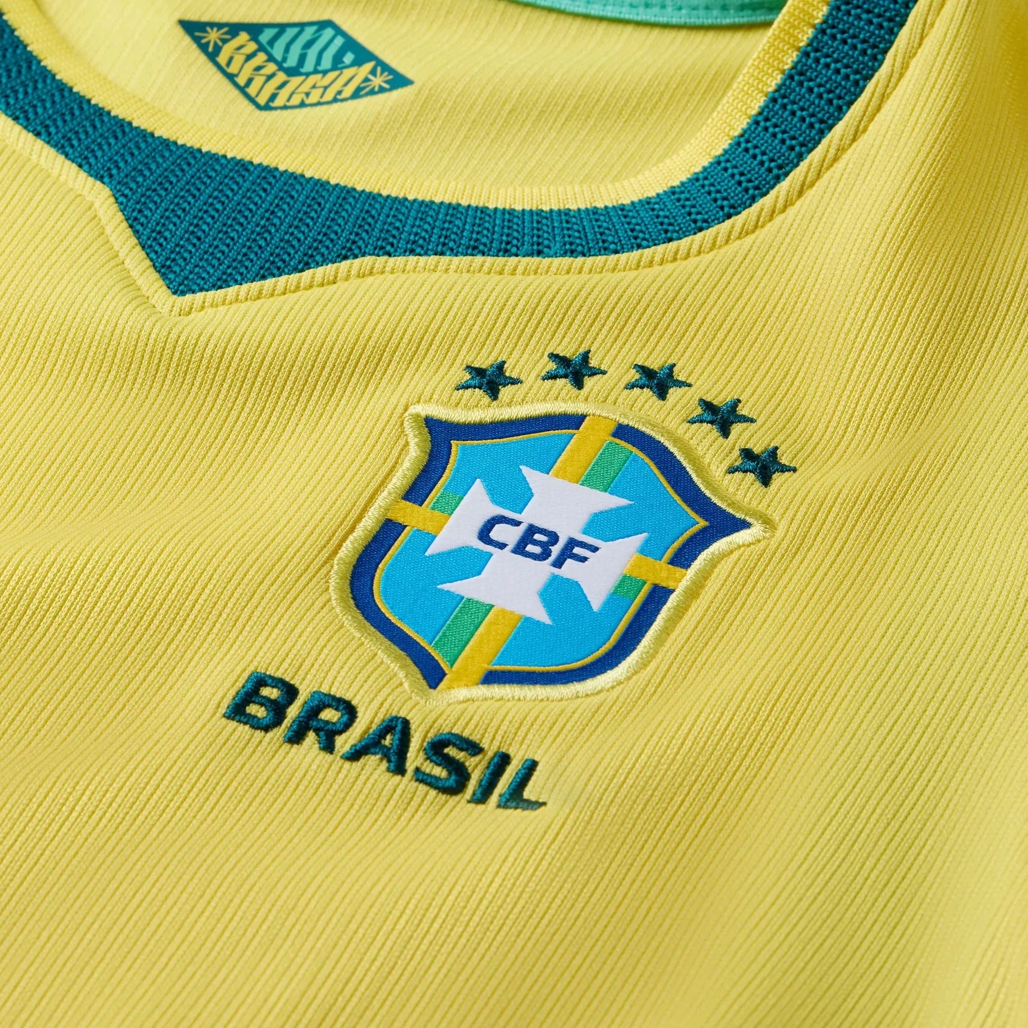 Nike 2026 Brazil Little Kids' Stadium Home Kit 10