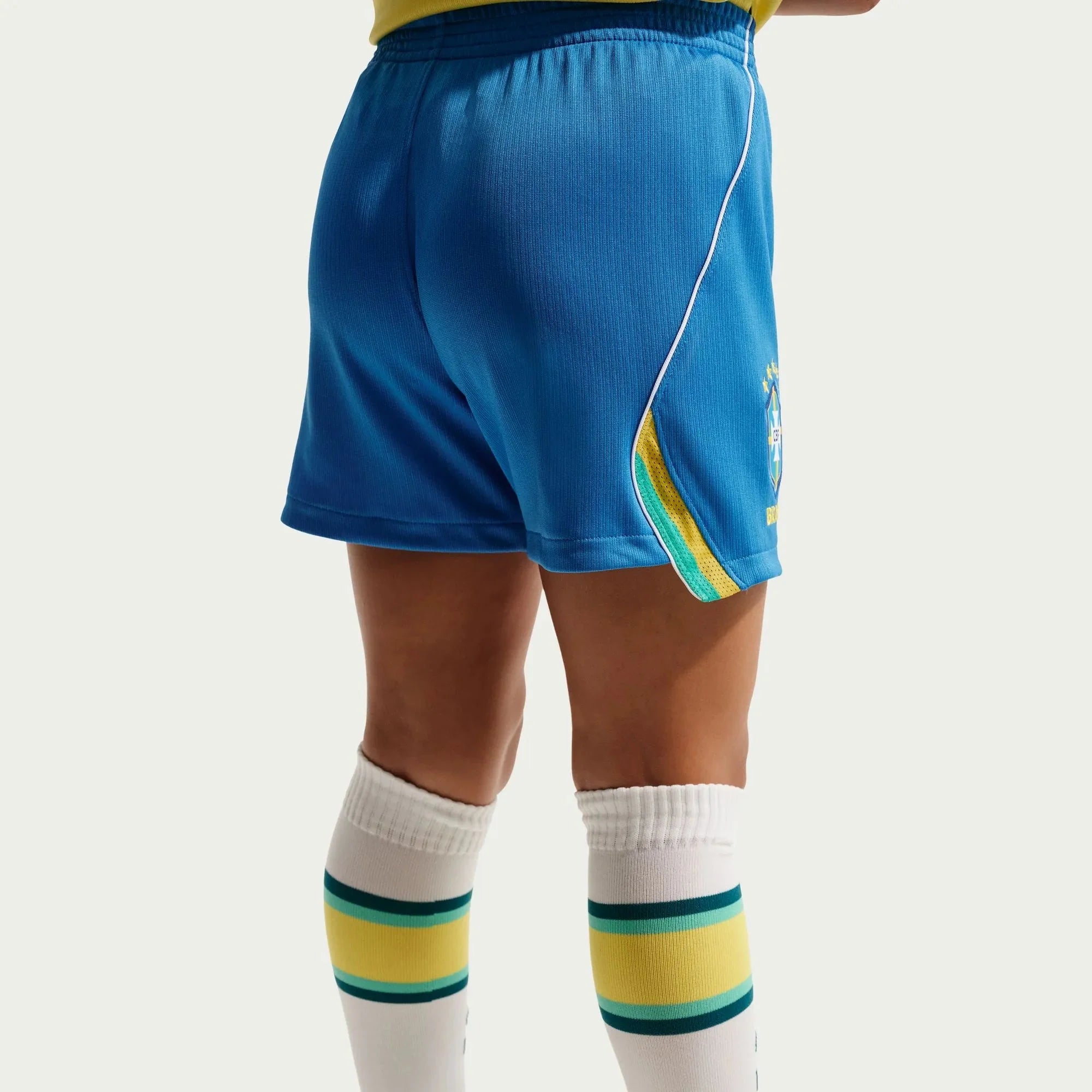 Nike 2026 Brazil Little Kids' Stadium Home Kit 7