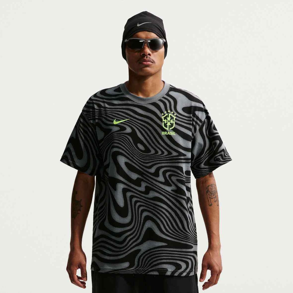 Nike 2026 Brazil Men's All Over Print Tee 1