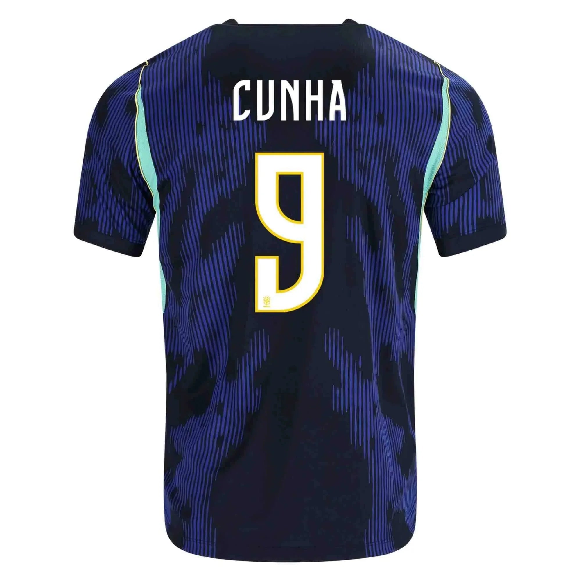 Nike 2026 Brazil Men's Authentic Away Soccer Jersey 12
