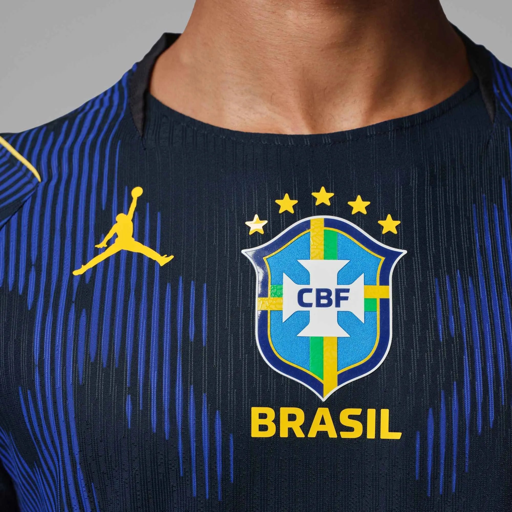 Nike 2026 Brazil Men's Authentic Away Soccer Jersey 6