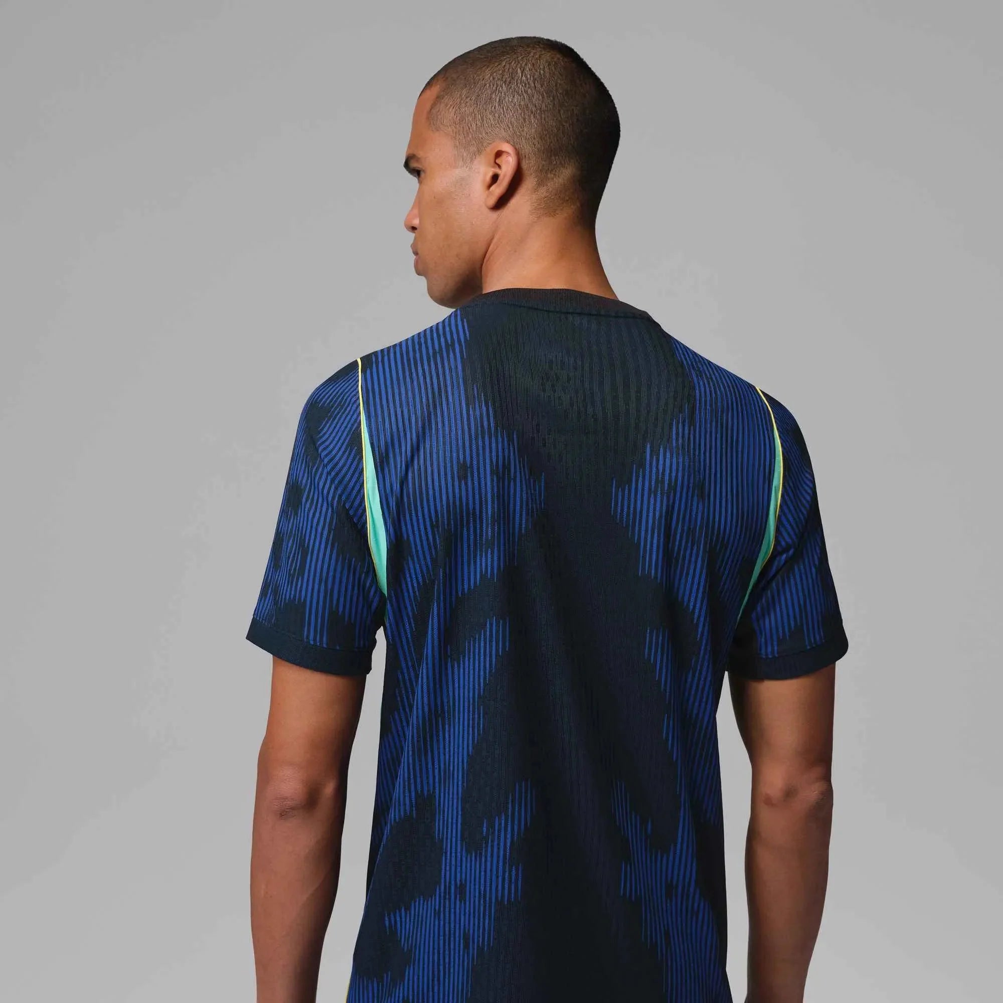 Nike 2026 Brazil Men's Authentic Away Soccer Jersey 4