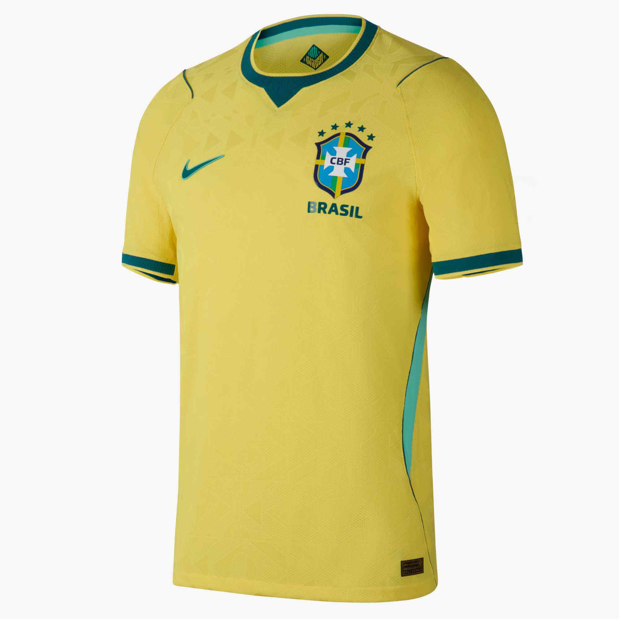 Nike 2026 Brazil Men's Authentic Home Soccer Jersey 1