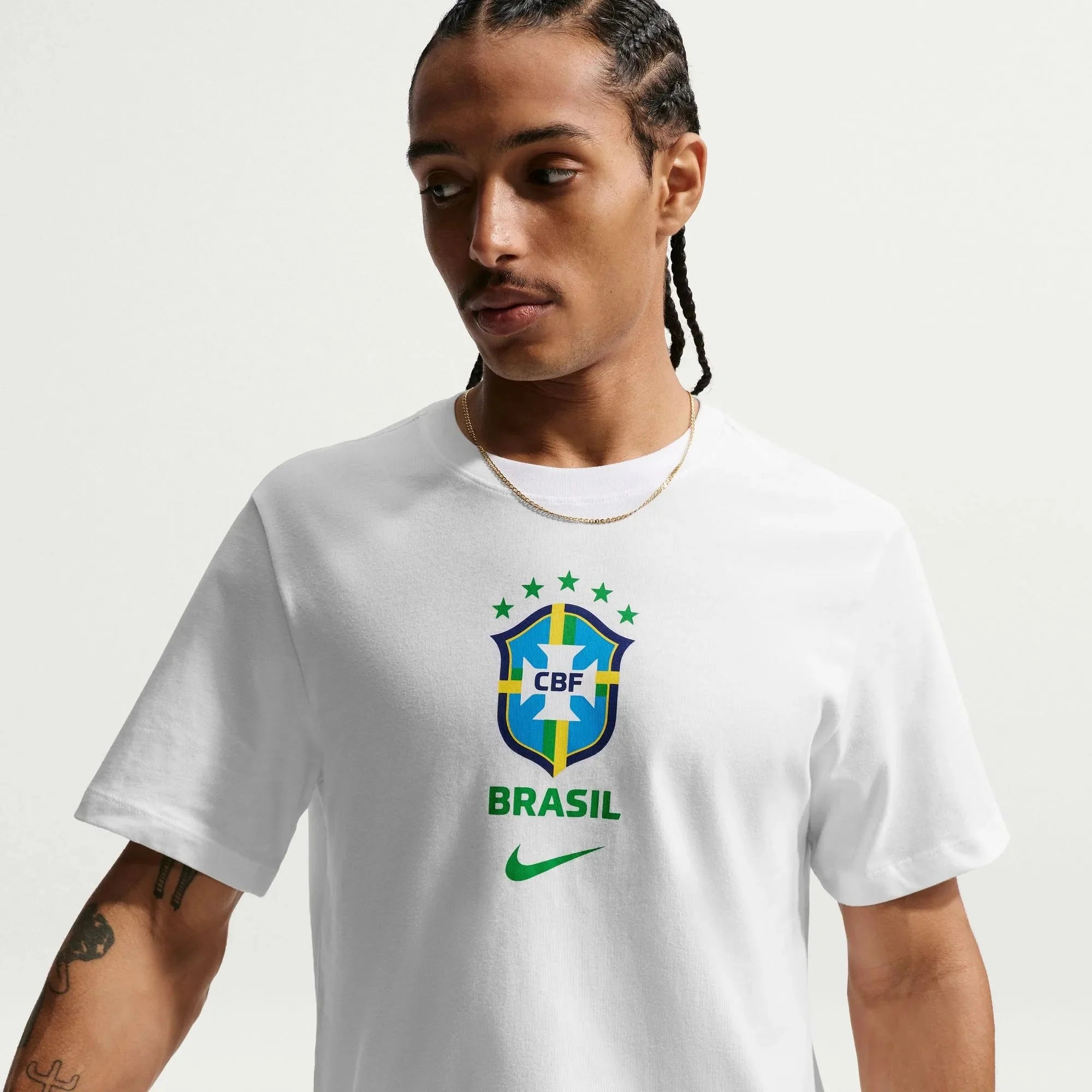 Nike 2026 Brazil Men's Crest Tee 3