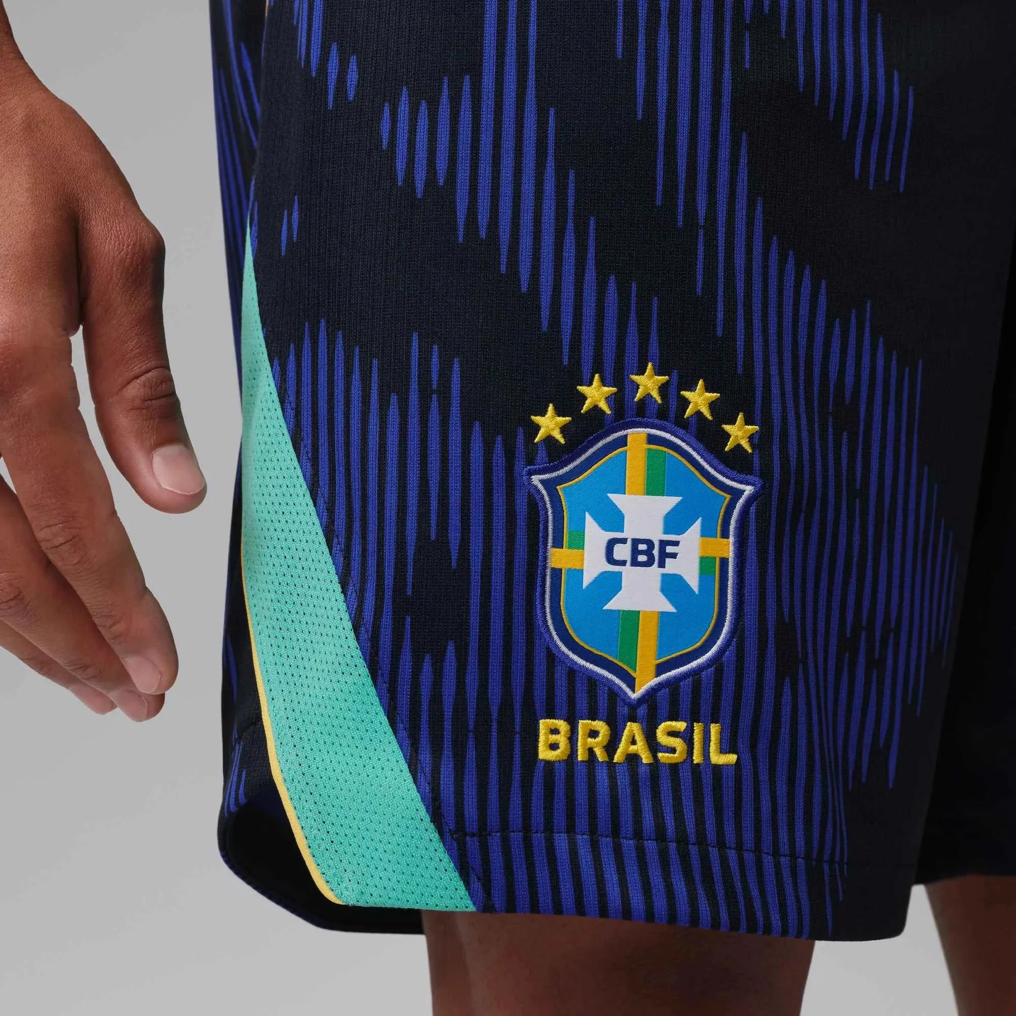 Nike 2026 Brazil Men's Stadium Away Shorts 5