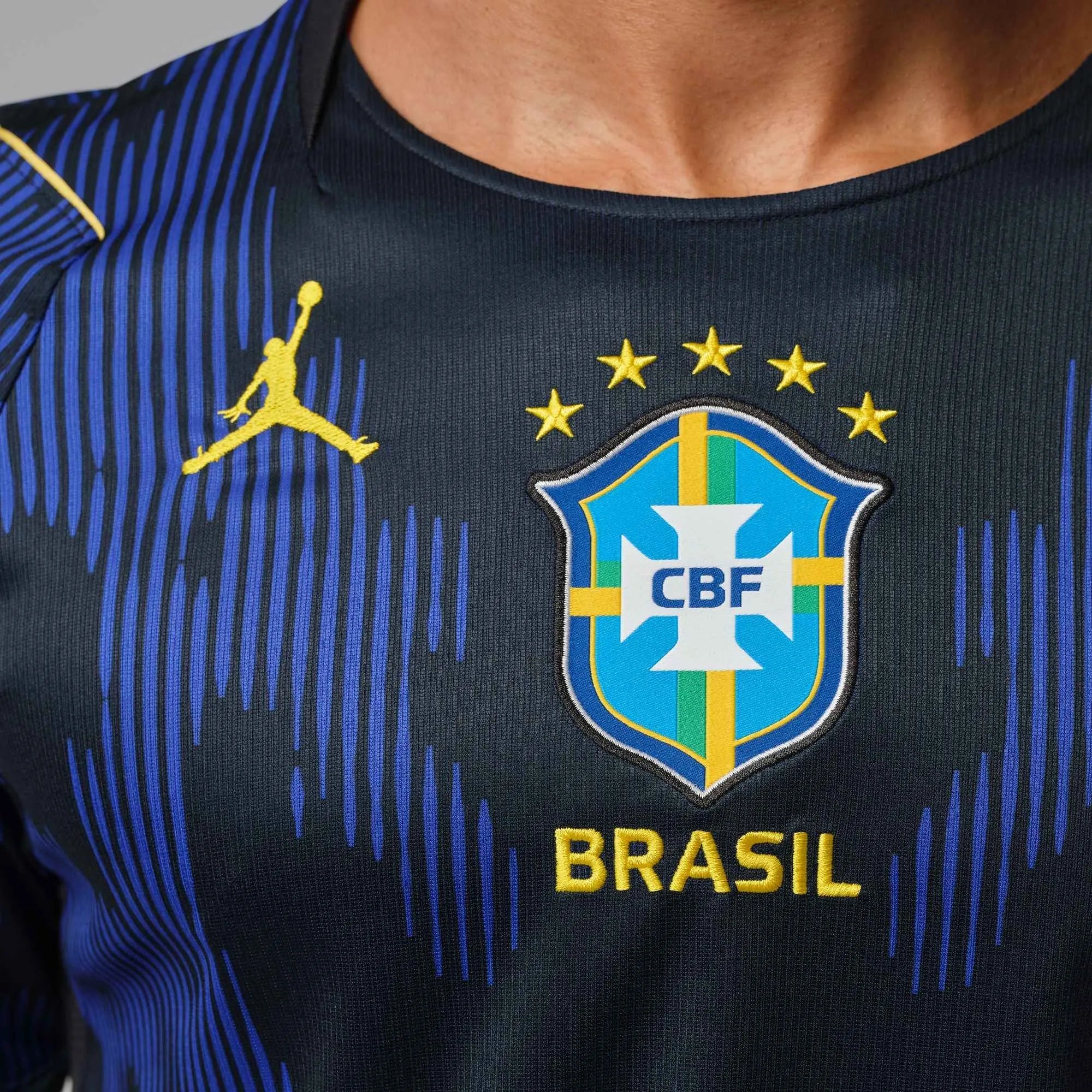 Nike 2026 Brazil Men's Stadium Away Soccer Jersey 6