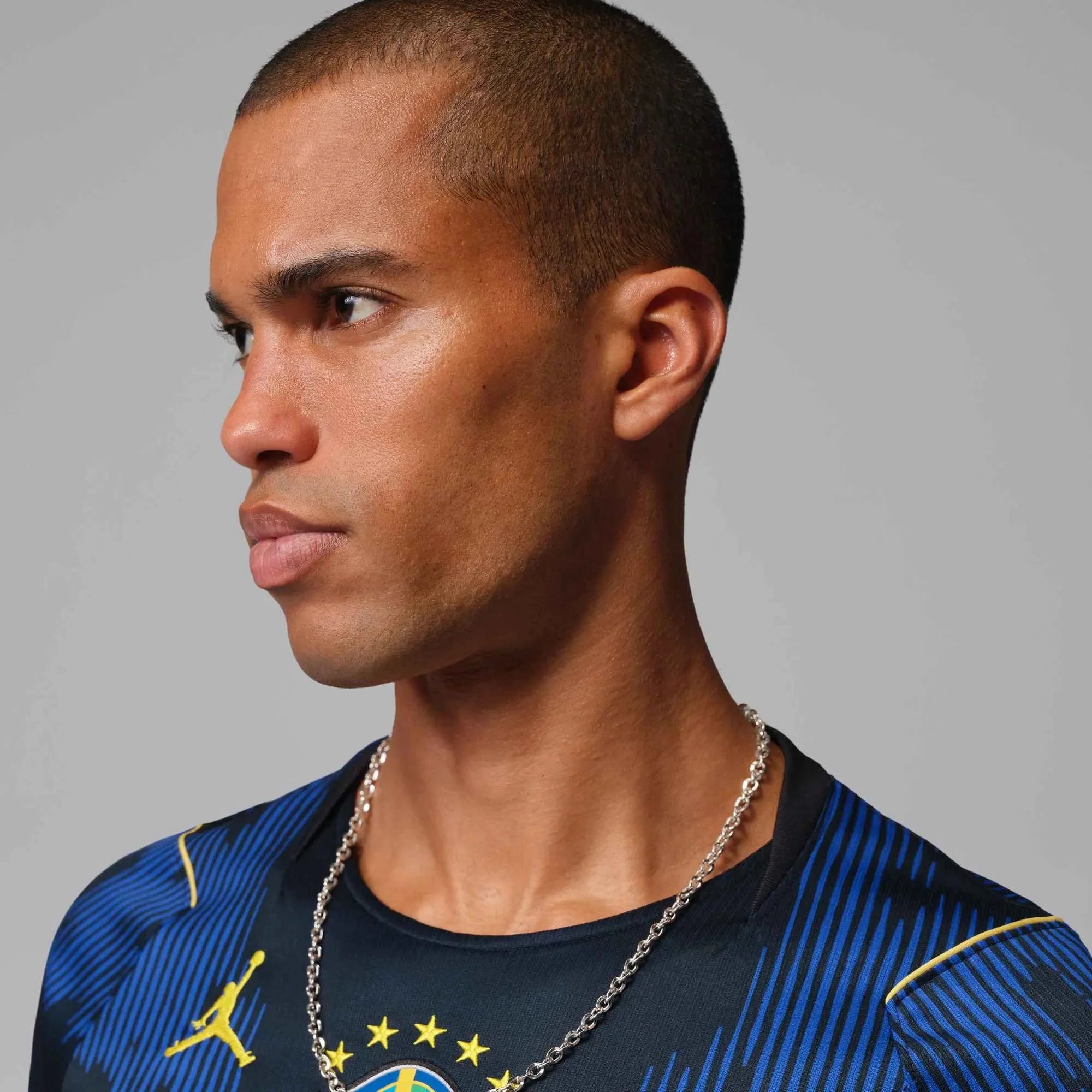 Nike 2026 Brazil Men's Stadium Away Soccer Jersey 5
