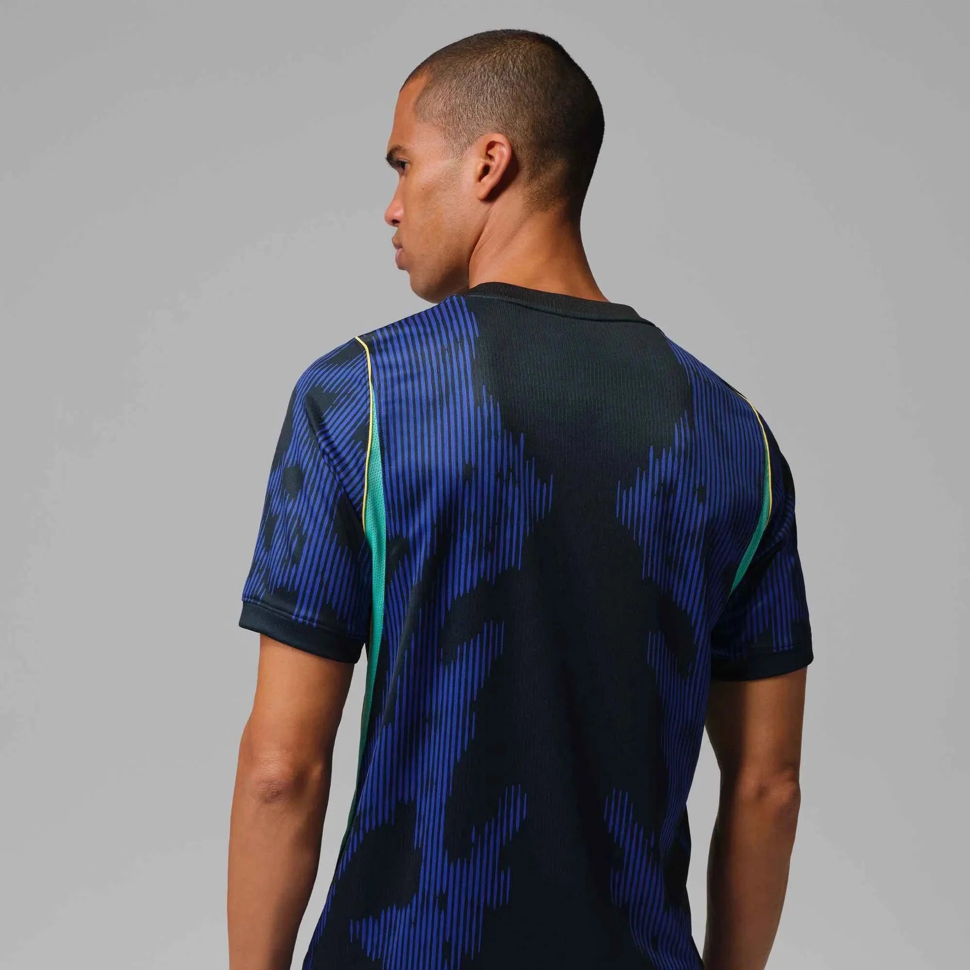 Nike 2026 Brazil Men's Stadium Away Soccer Jersey 4