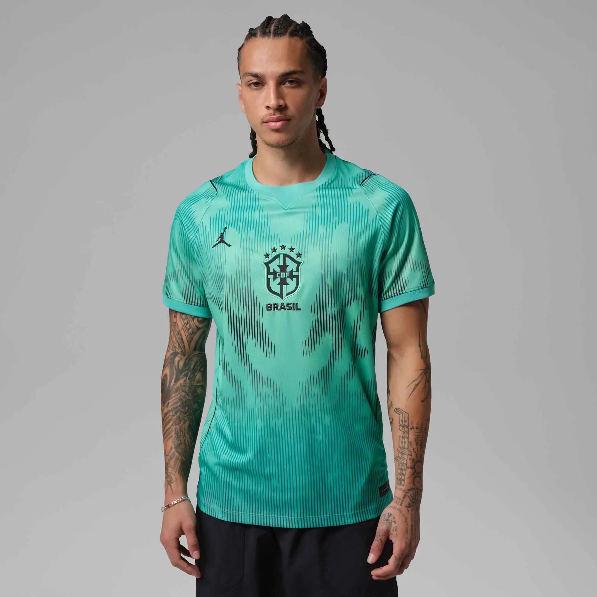 Nike 2026 Brazil Men's Stadium Goalkeeper Soccer Jersey 1