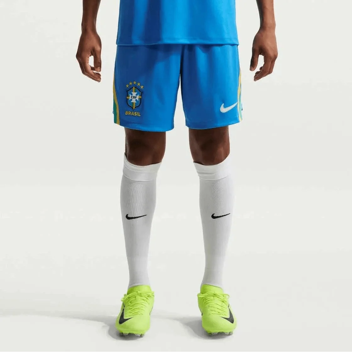 Nike 2026 Brazil Men's Stadium Home Shorts 1