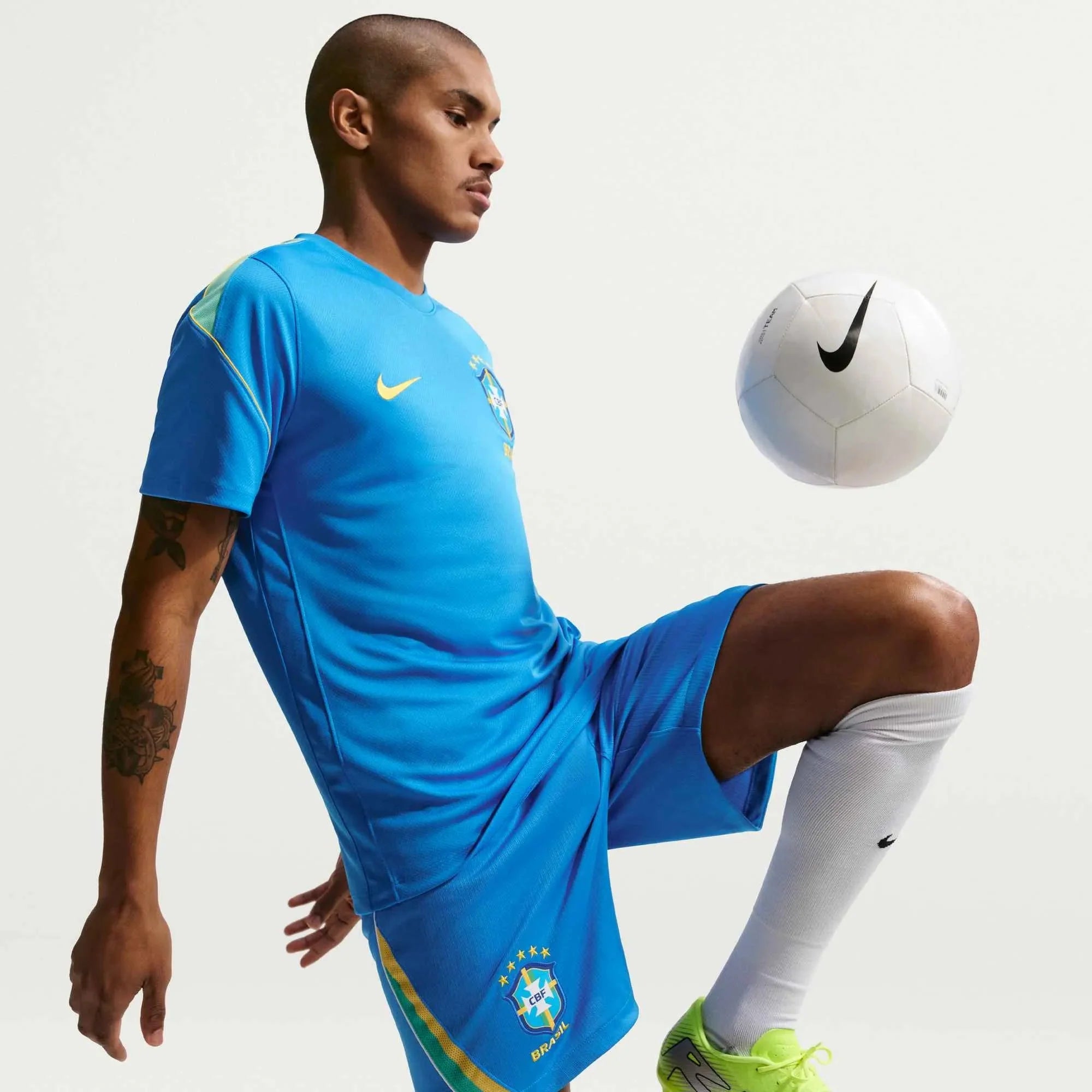 Nike 2026 Brazil Men's Stadium Home Shorts 3