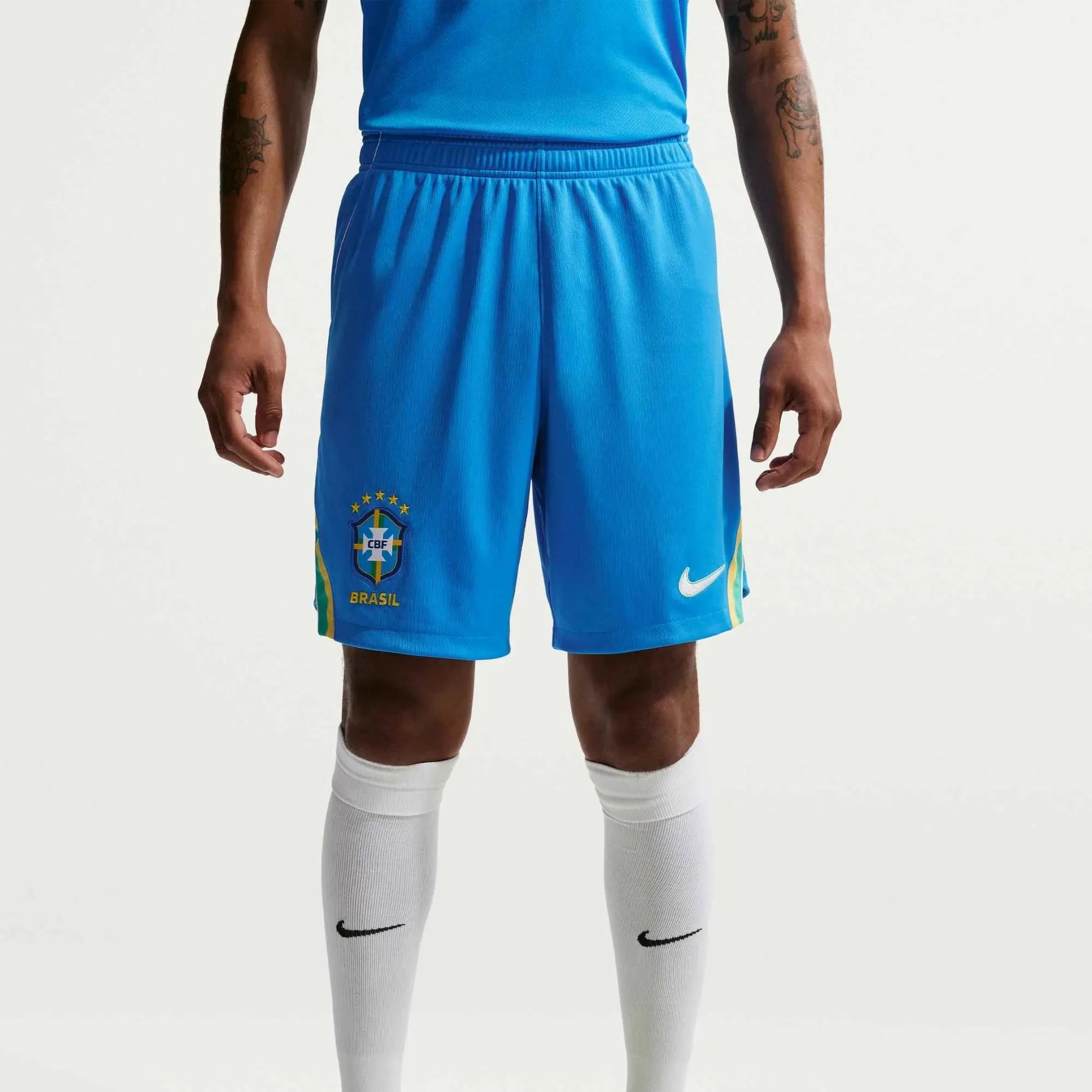Nike 2026 Brazil Men's Stadium Home Shorts 4