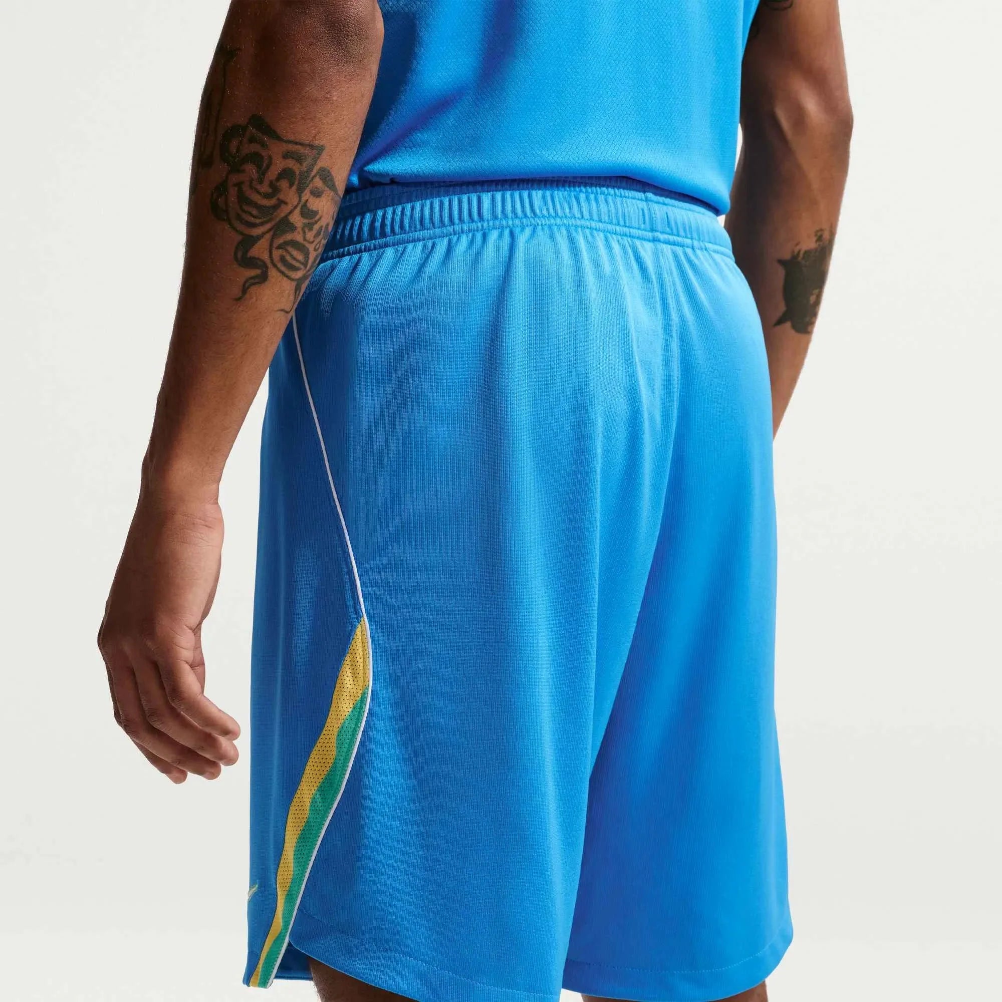 Nike 2026 Brazil Men's Stadium Home Shorts 5