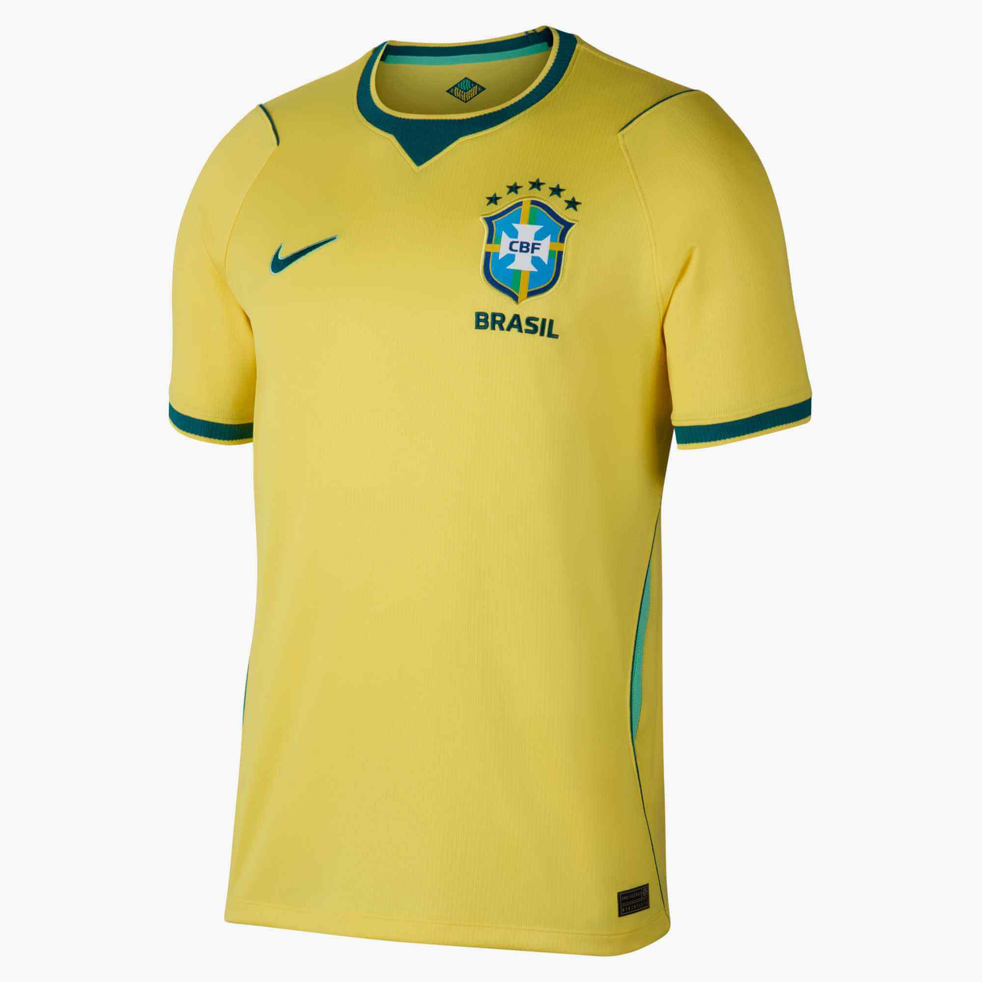 Nike 2026 Brazil Men's Stadium Home Soccer Jersey 1
