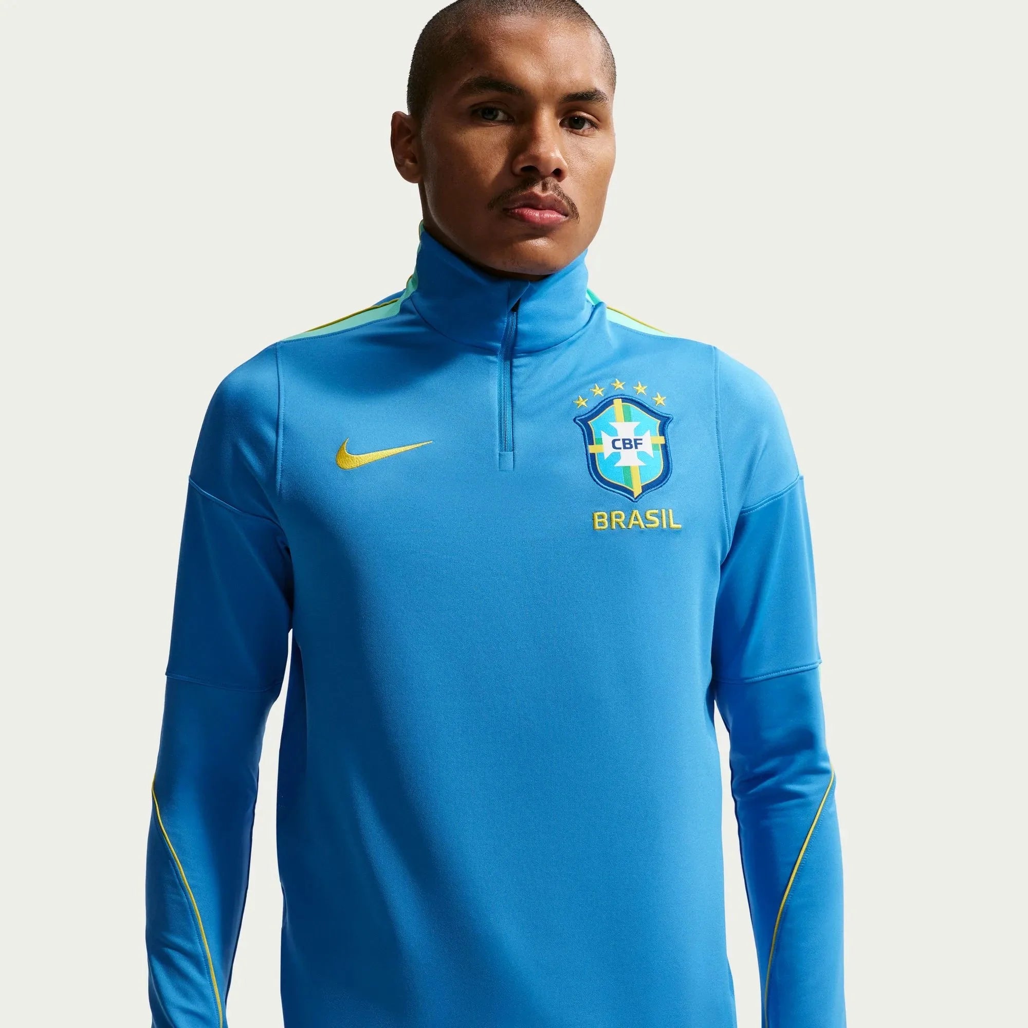 Nike 2026 Brazil Men's Strike Drill Top 3