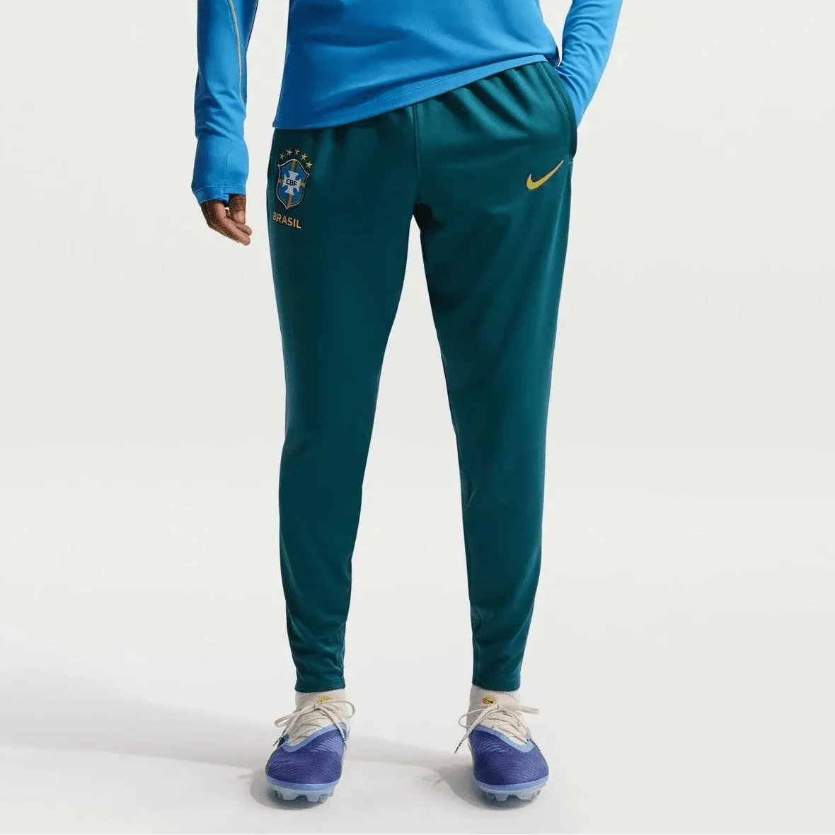 Nike 2026 Brazil Men's Strike KPZ Pants 1