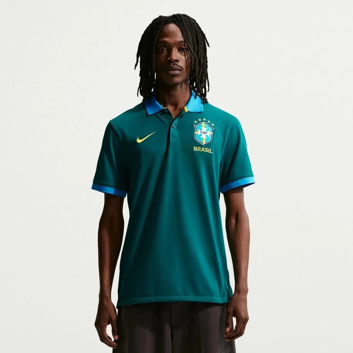 Nike 2026 Brazil Men's The Nike Polo 2.0 1