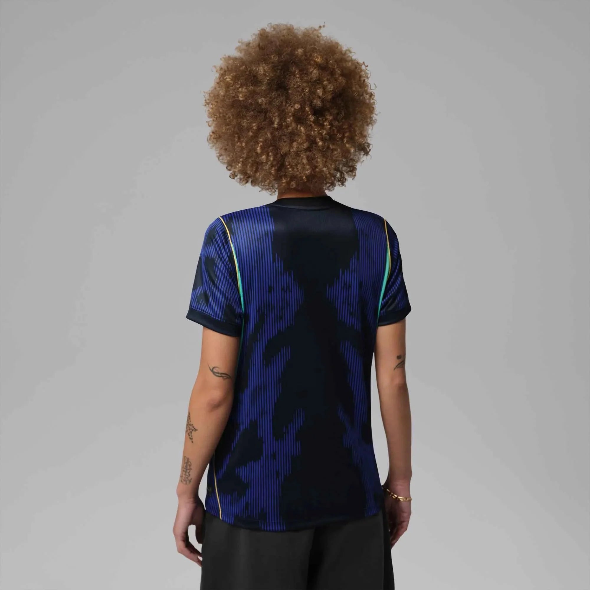 Nike 2026 Brazil Women's Stadium Away Soccer Jersey 4