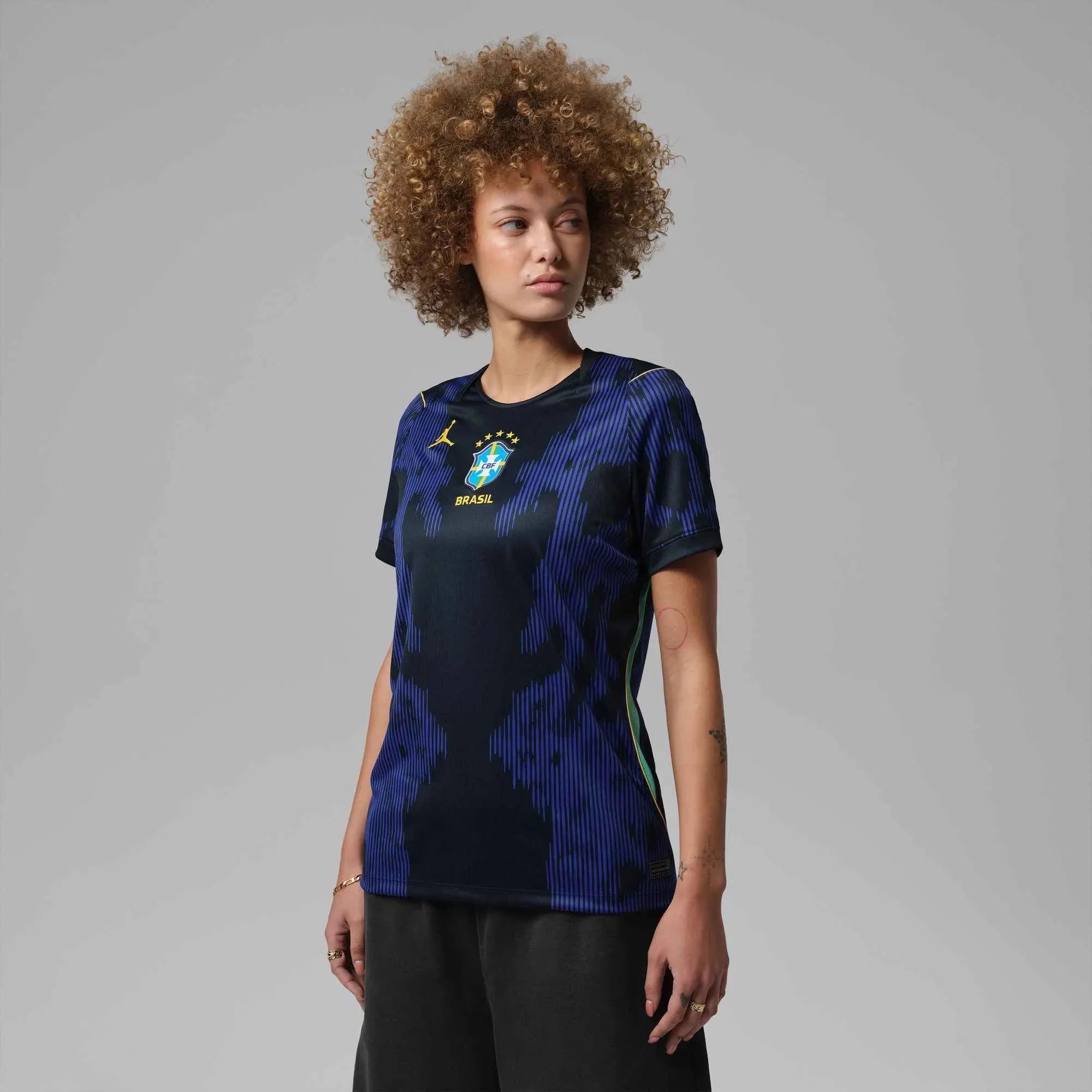 Nike 2026 Brazil Women's Stadium Away Soccer Jersey 3