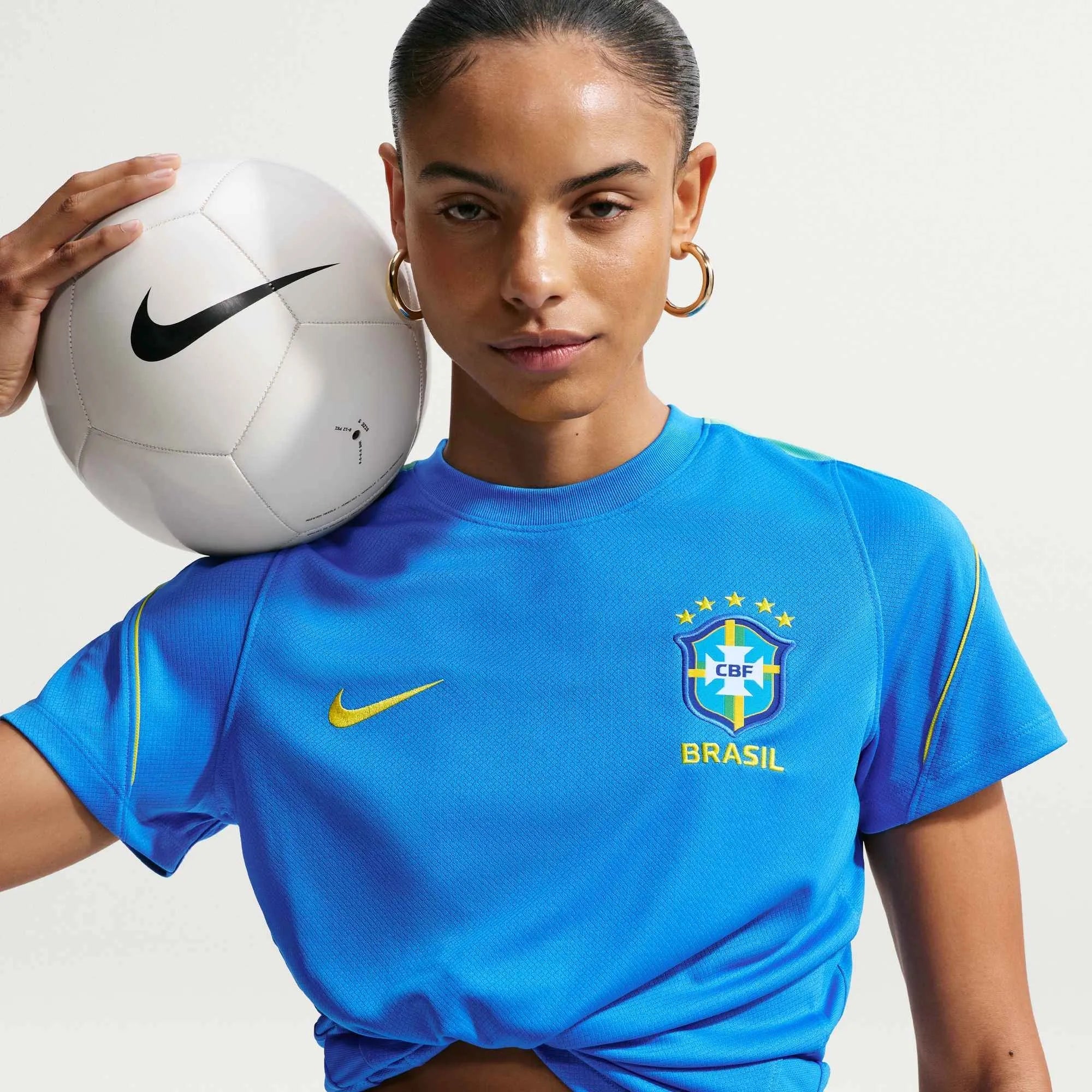 Nike 2026 Brazil Women's Strike Top 3