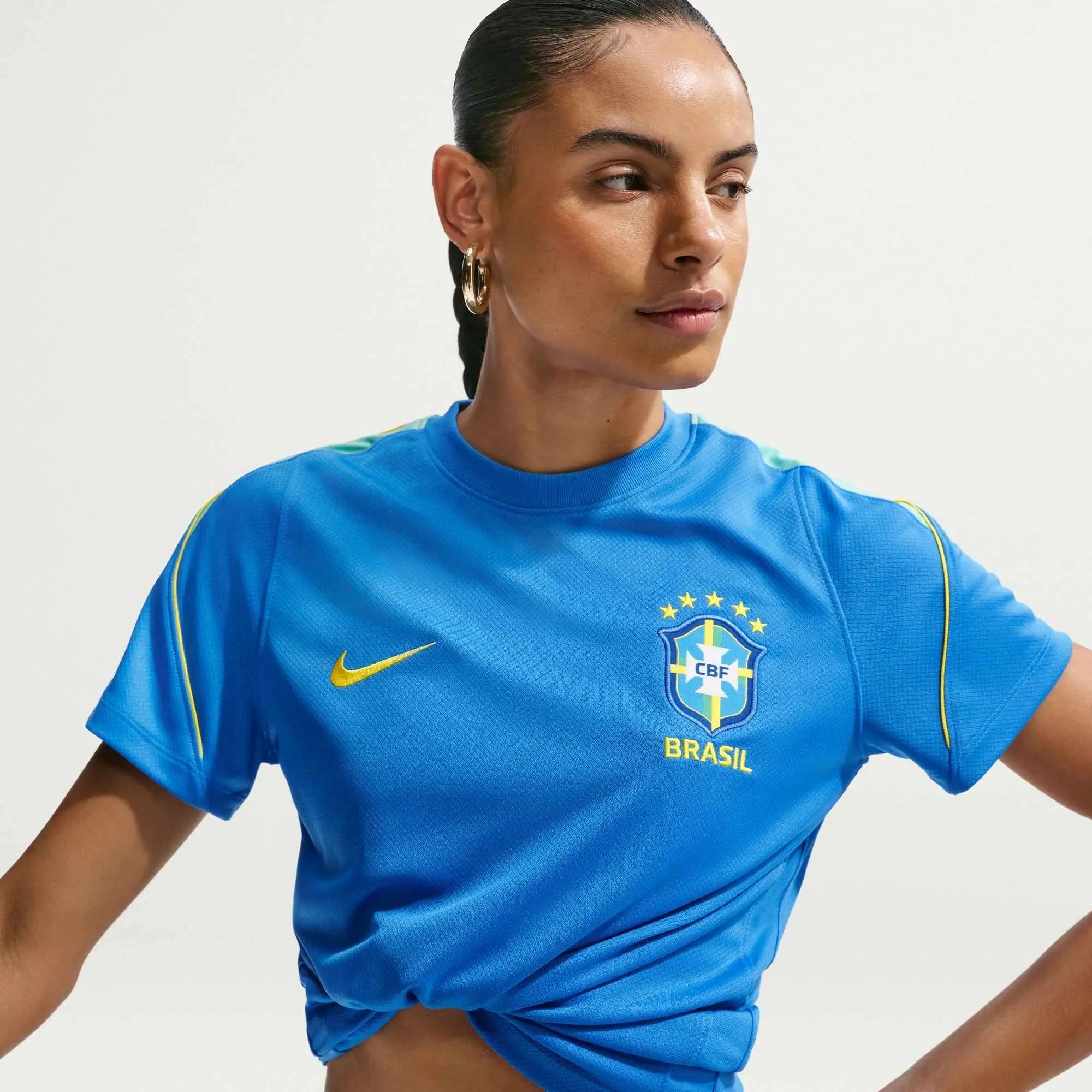 Nike 2026 Brazil Women's Strike Top 4