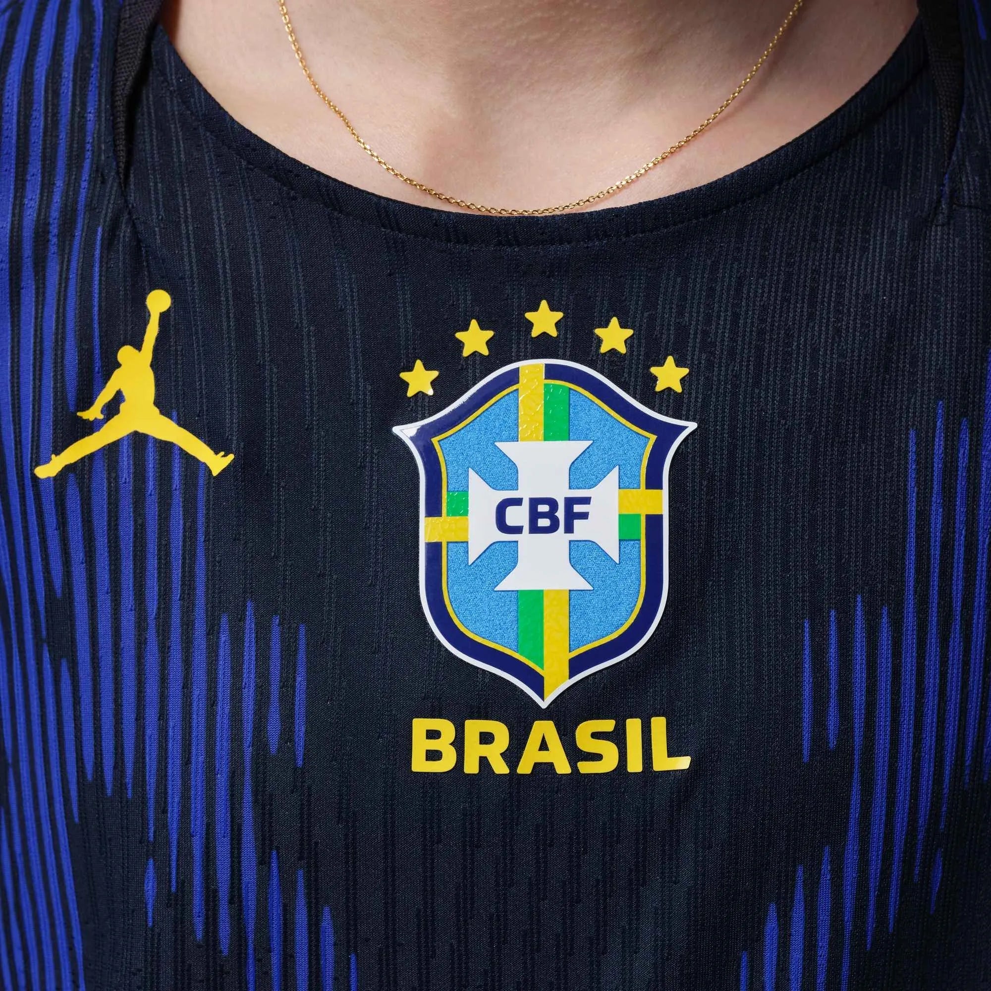 Nike 2026 Brazil Youth Authentic Away Soccer Jersey 6