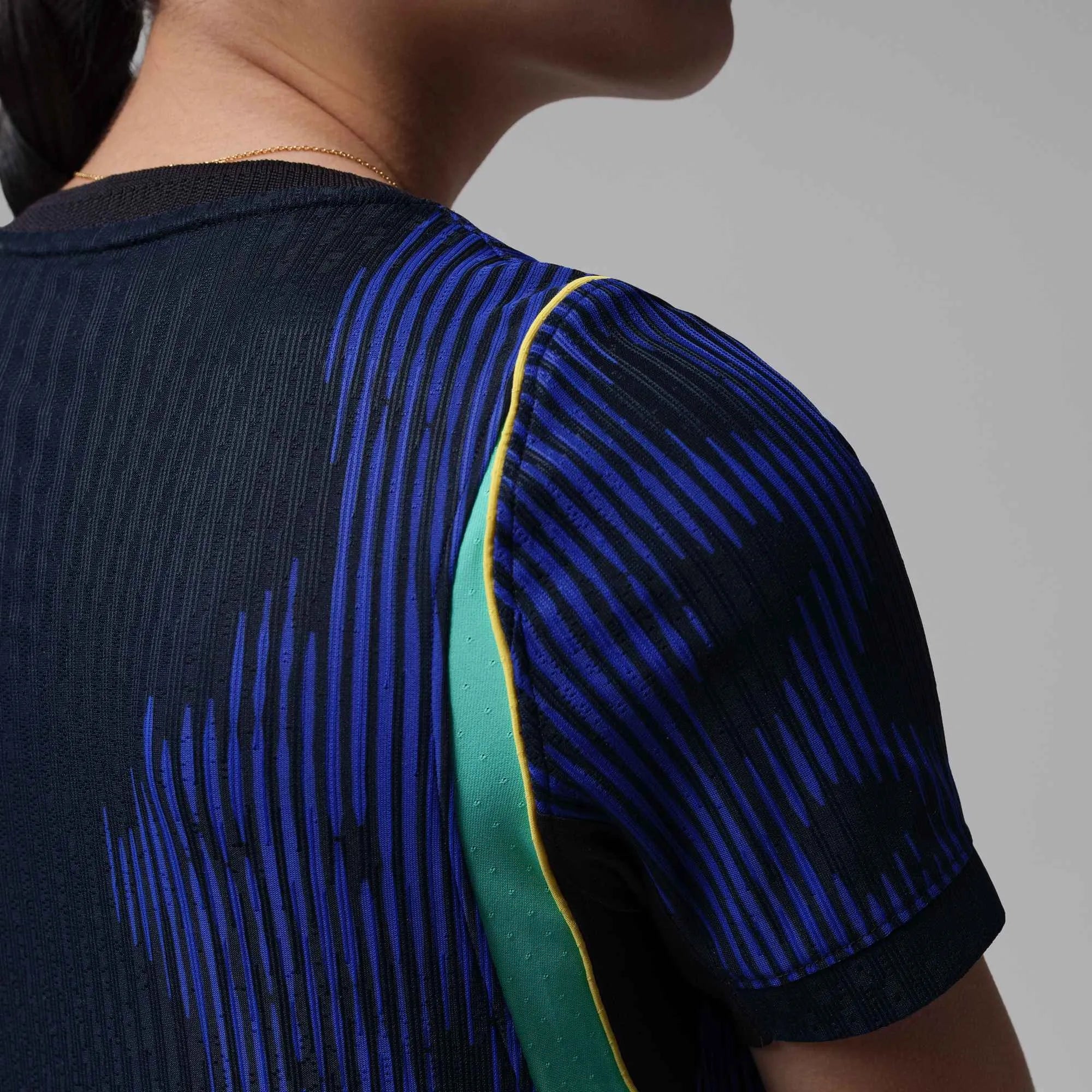 Nike 2026 Brazil Youth Authentic Away Soccer Jersey 7
