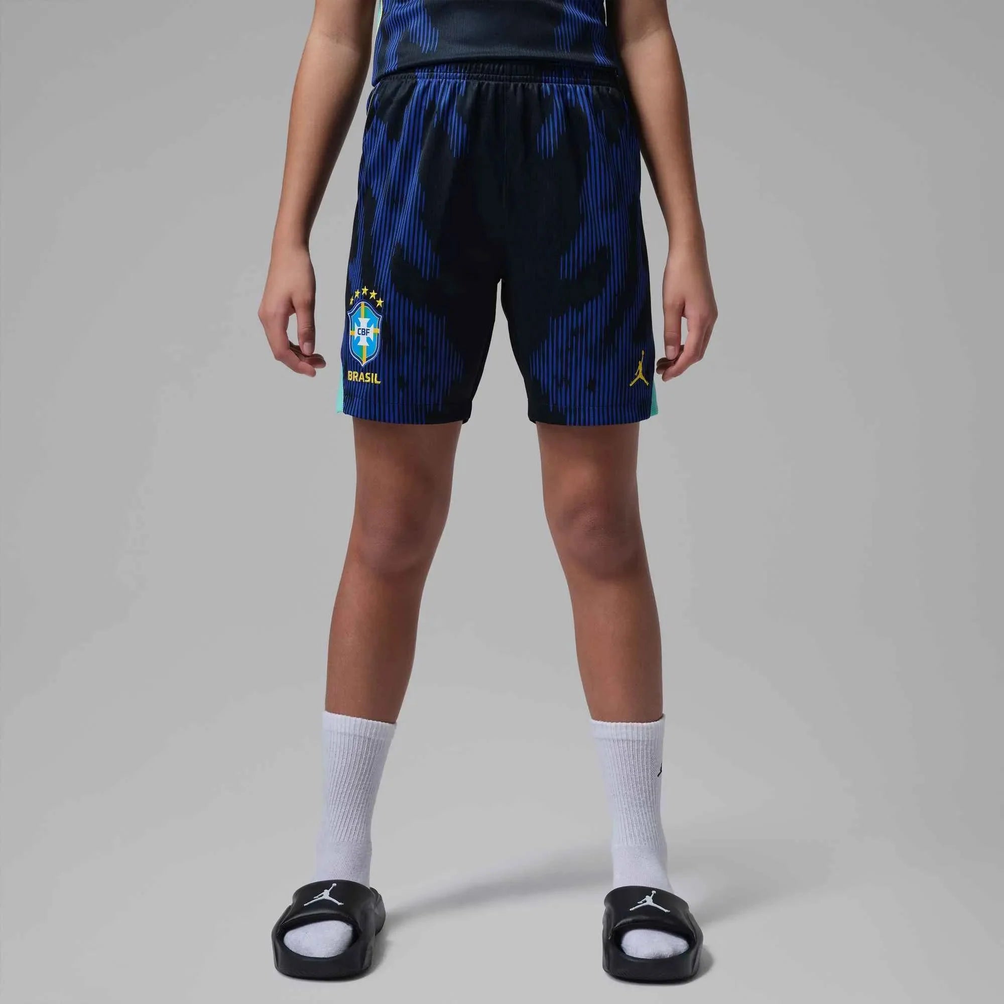 Nike 2026 Brazil Youth Stadium Away Shorts 1