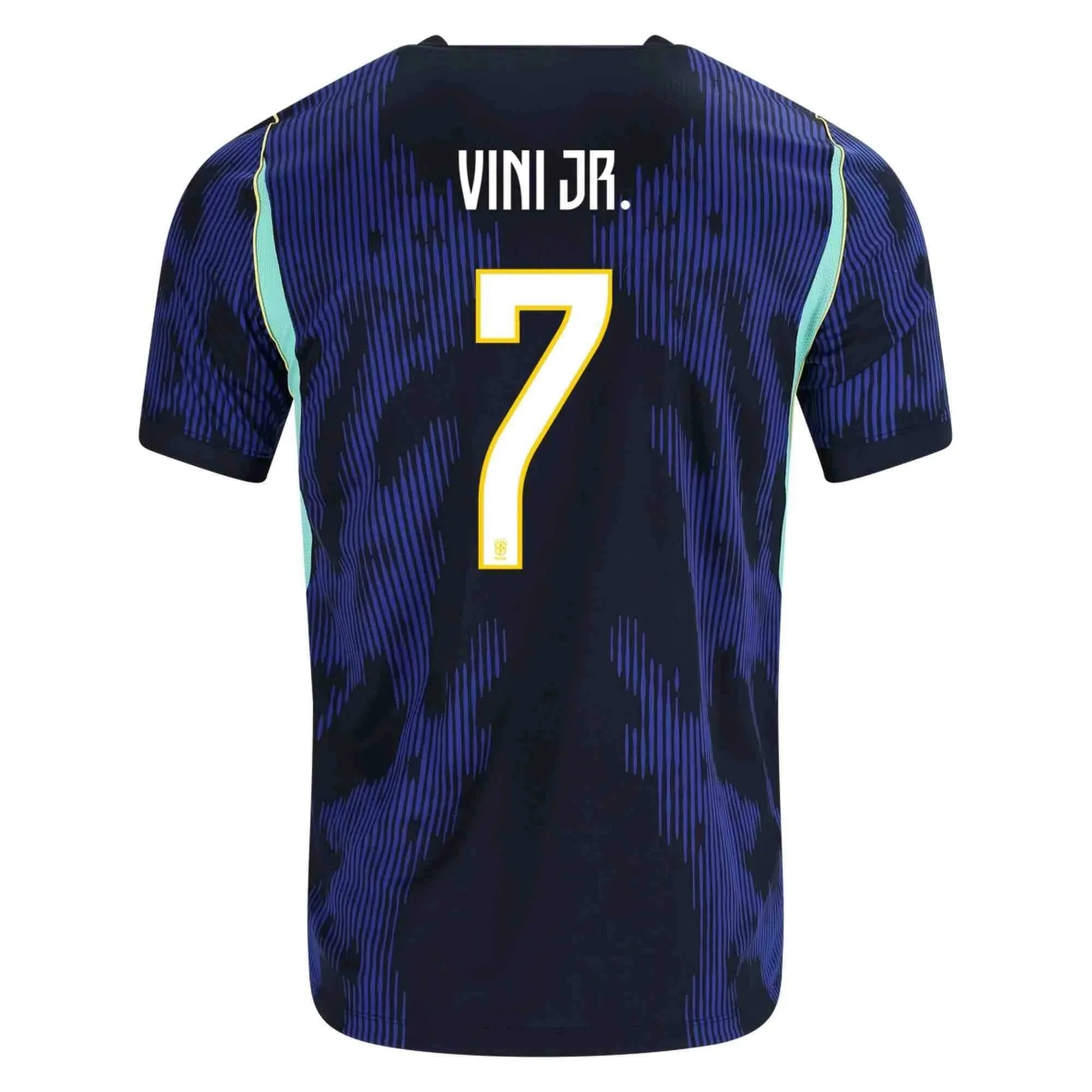 Nike 2026 Brazil Men's Authentic Away Soccer Jersey 10