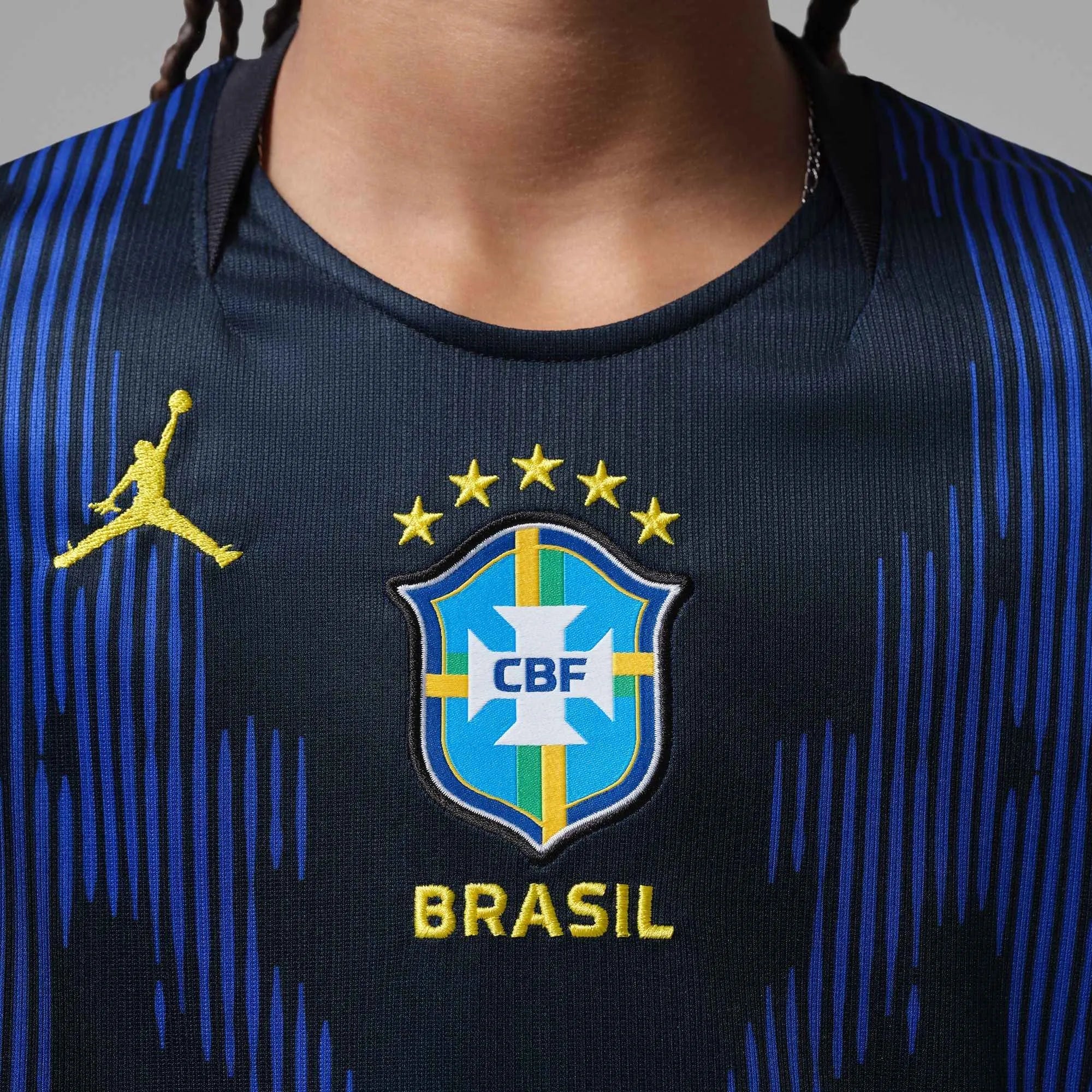 Nike 2026 Brazil Youth Stadium Away Soccer Jersey 6