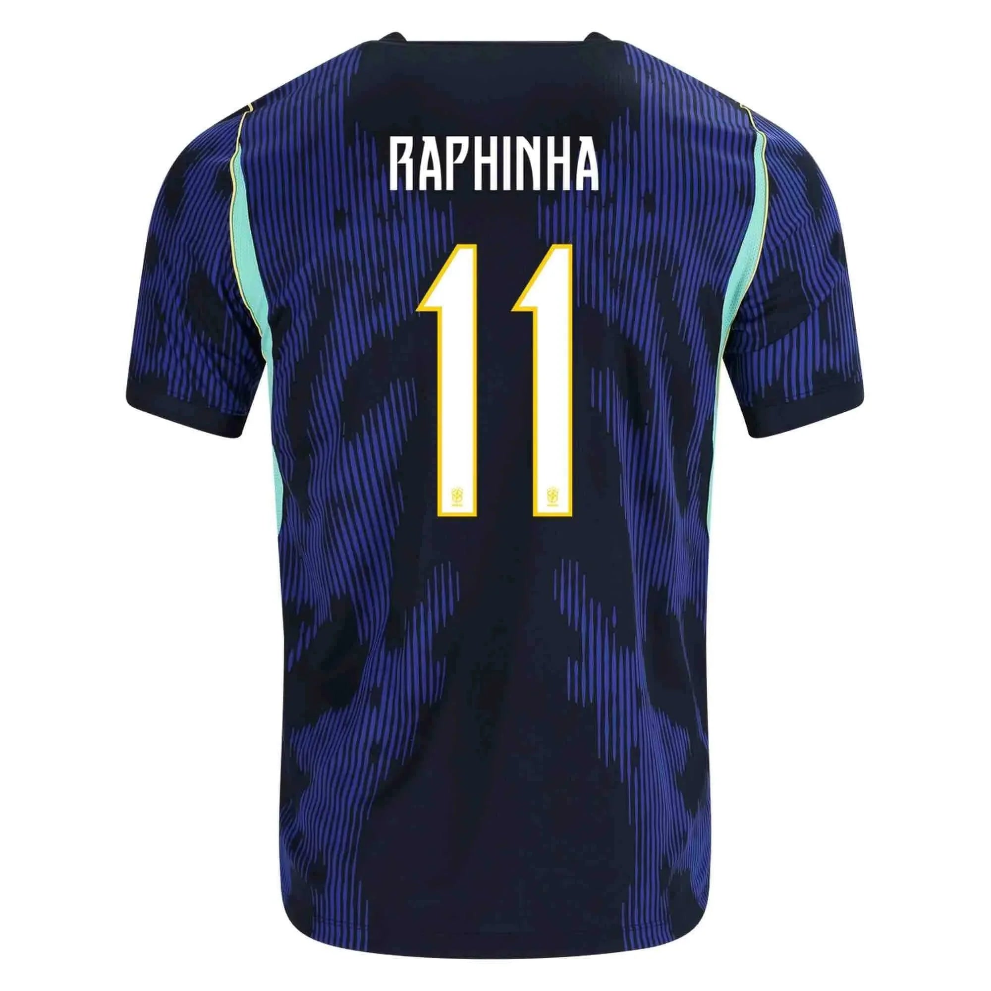 Nike 2026 Brazil Men's Stadium Away Soccer Jersey 8