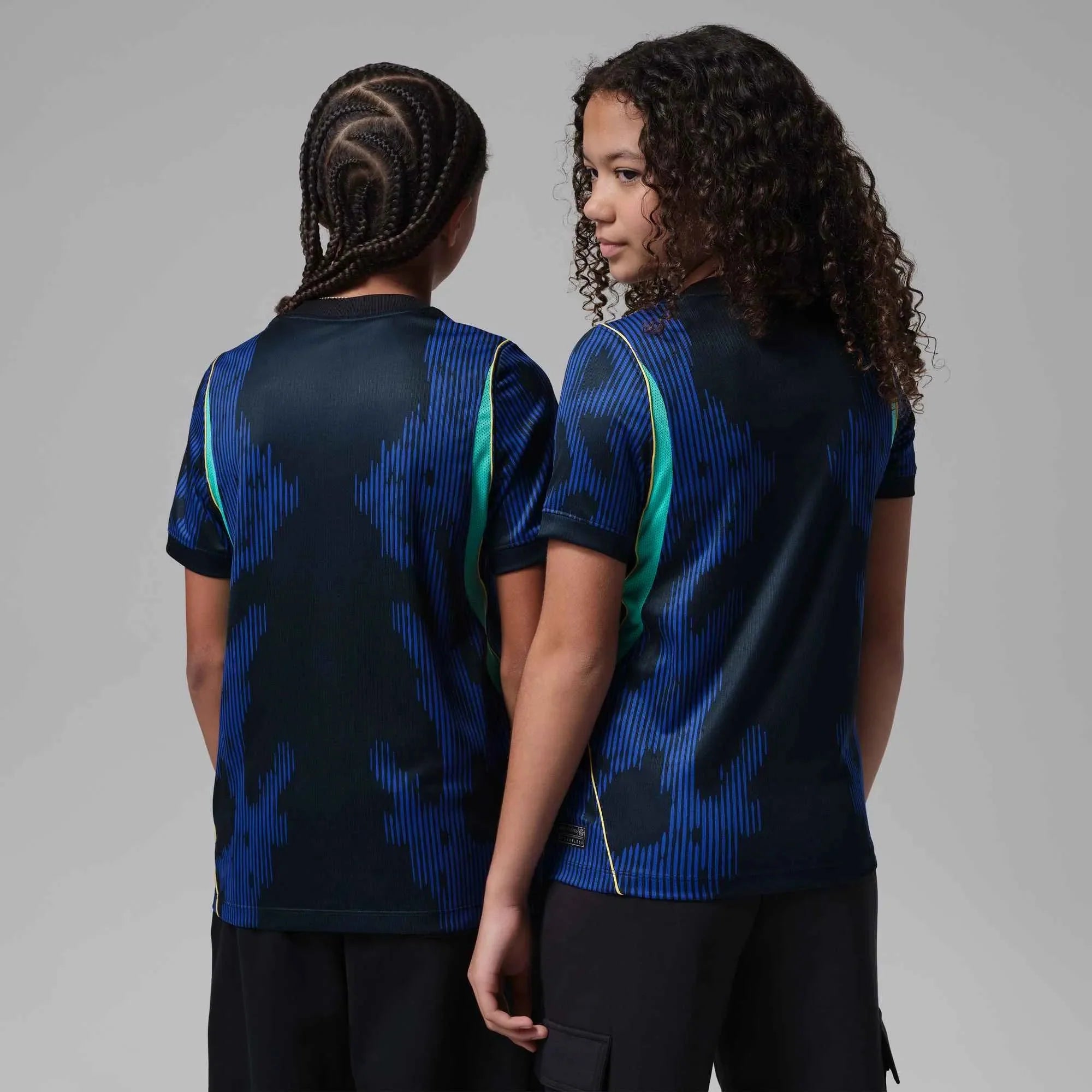 Nike 2026 Brazil Youth Stadium Away Soccer Jersey 4