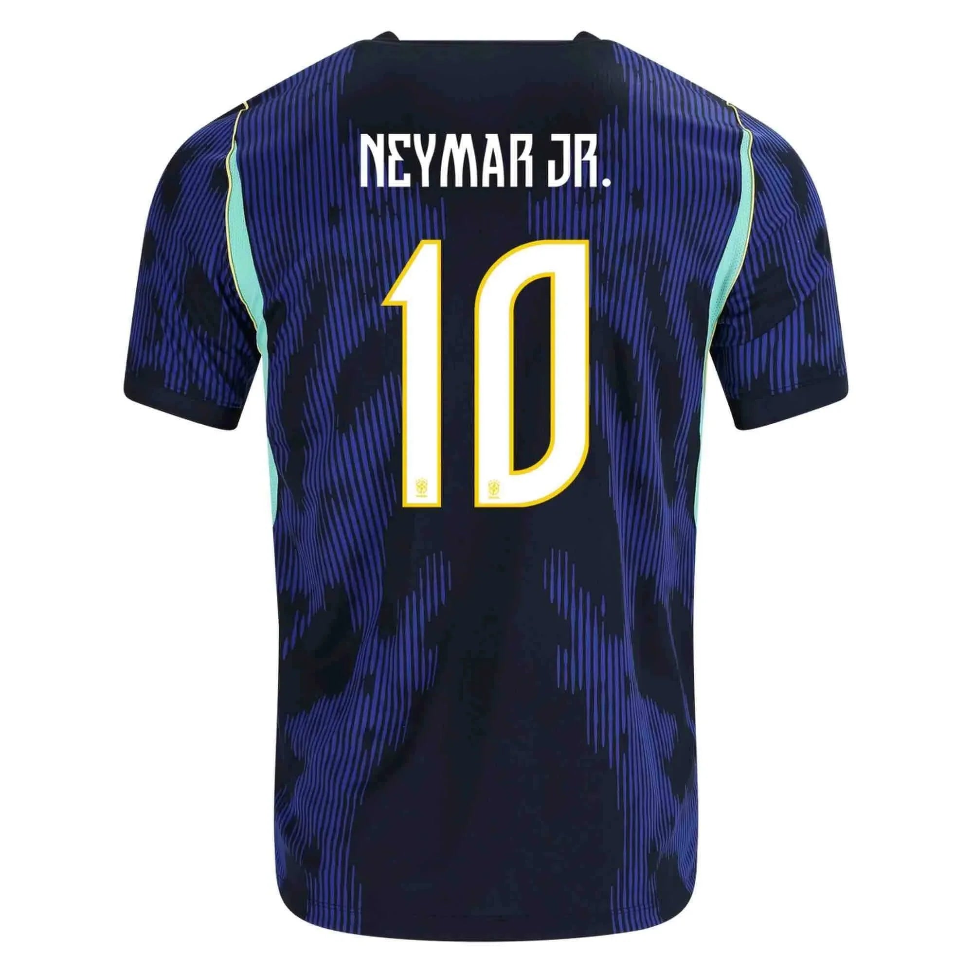 Nike 2026 Brazil Youth Authentic Away Soccer Jersey 10