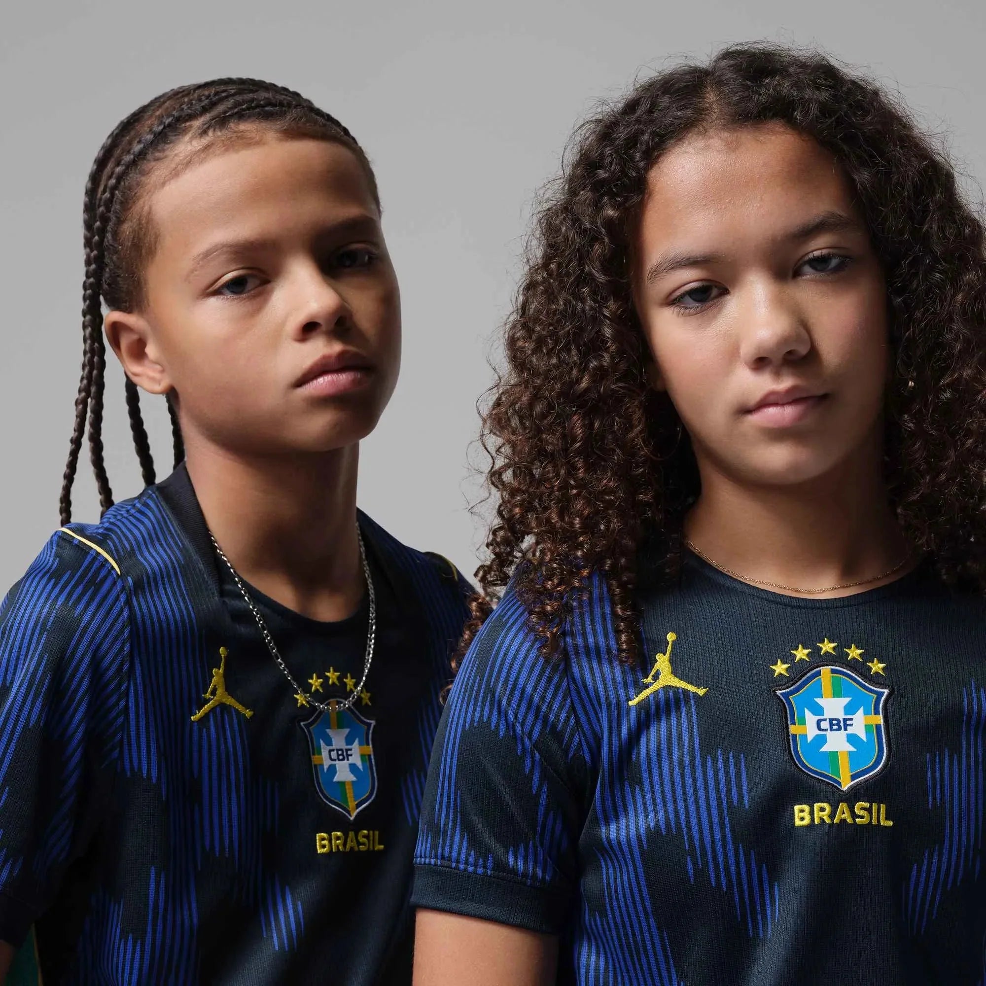Nike 2026 Brazil Youth Stadium Away Soccer Jersey 5