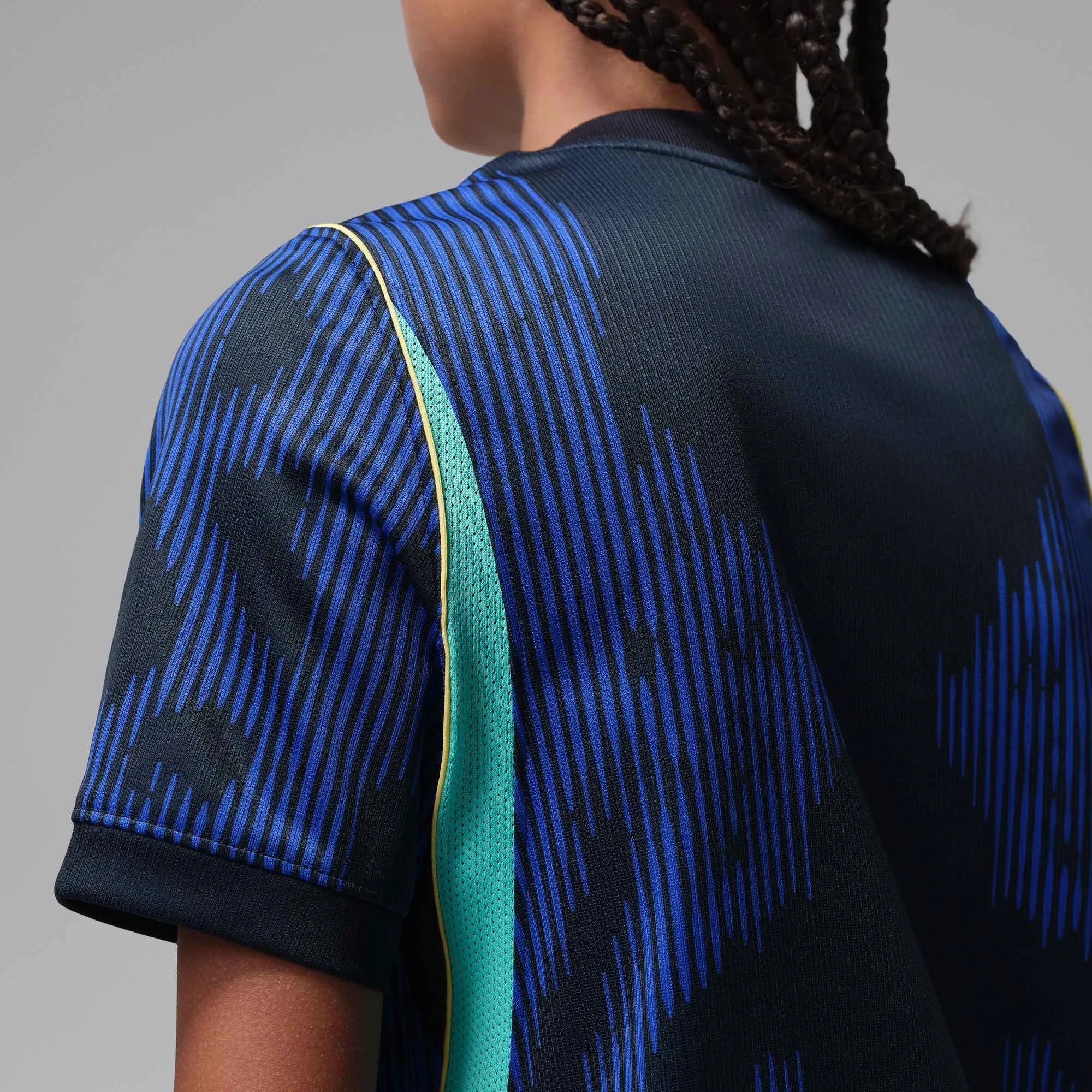 Nike 2026 Brazil Youth Stadium Away Soccer Jersey 7