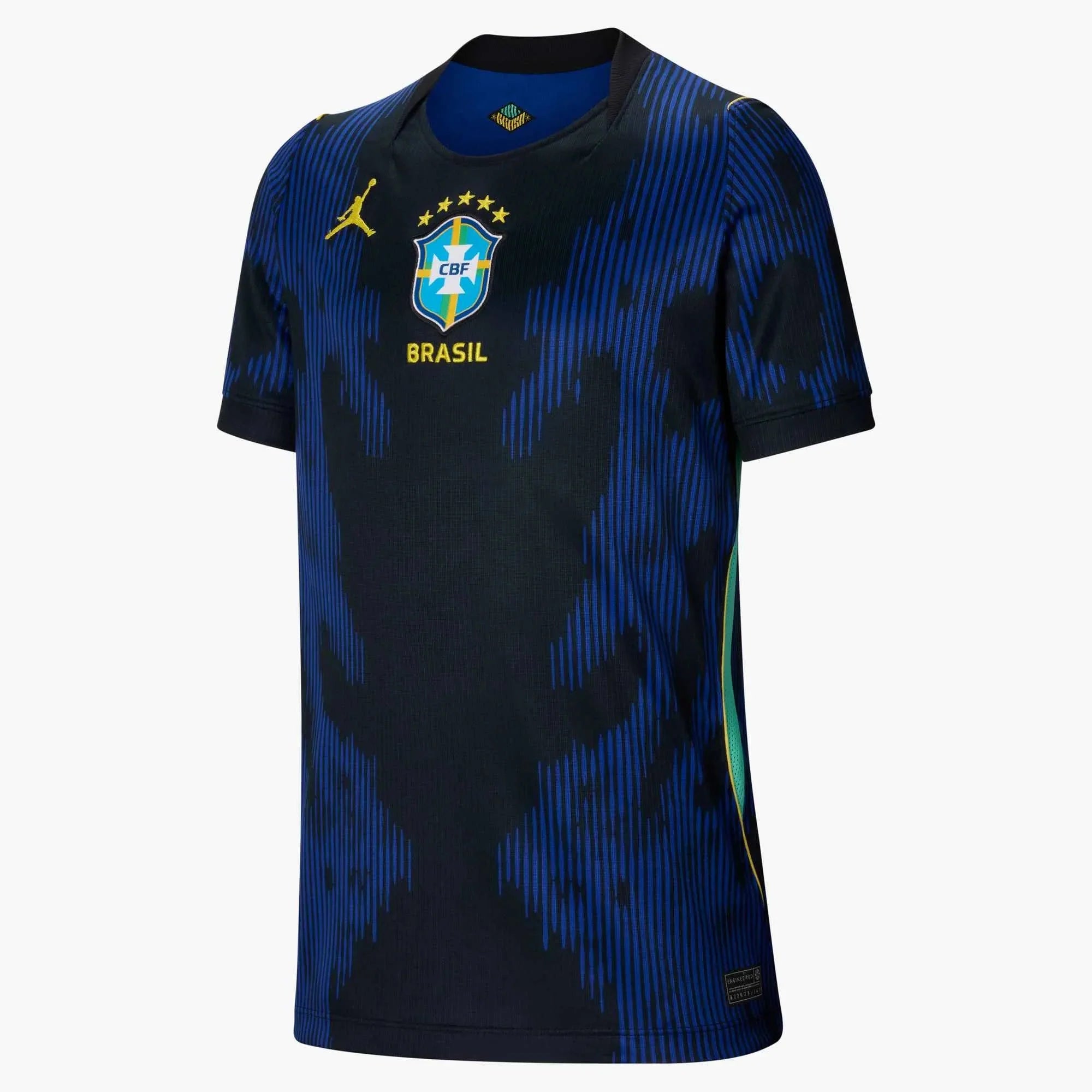Nike 2026 Brazil Youth Stadium Away Soccer Jersey 1